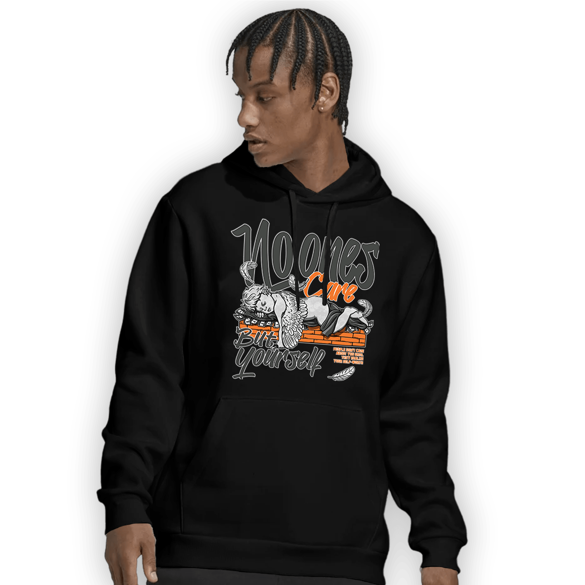 Fear Pack 3s Hoodie Match No Ones Care - NastyJamz