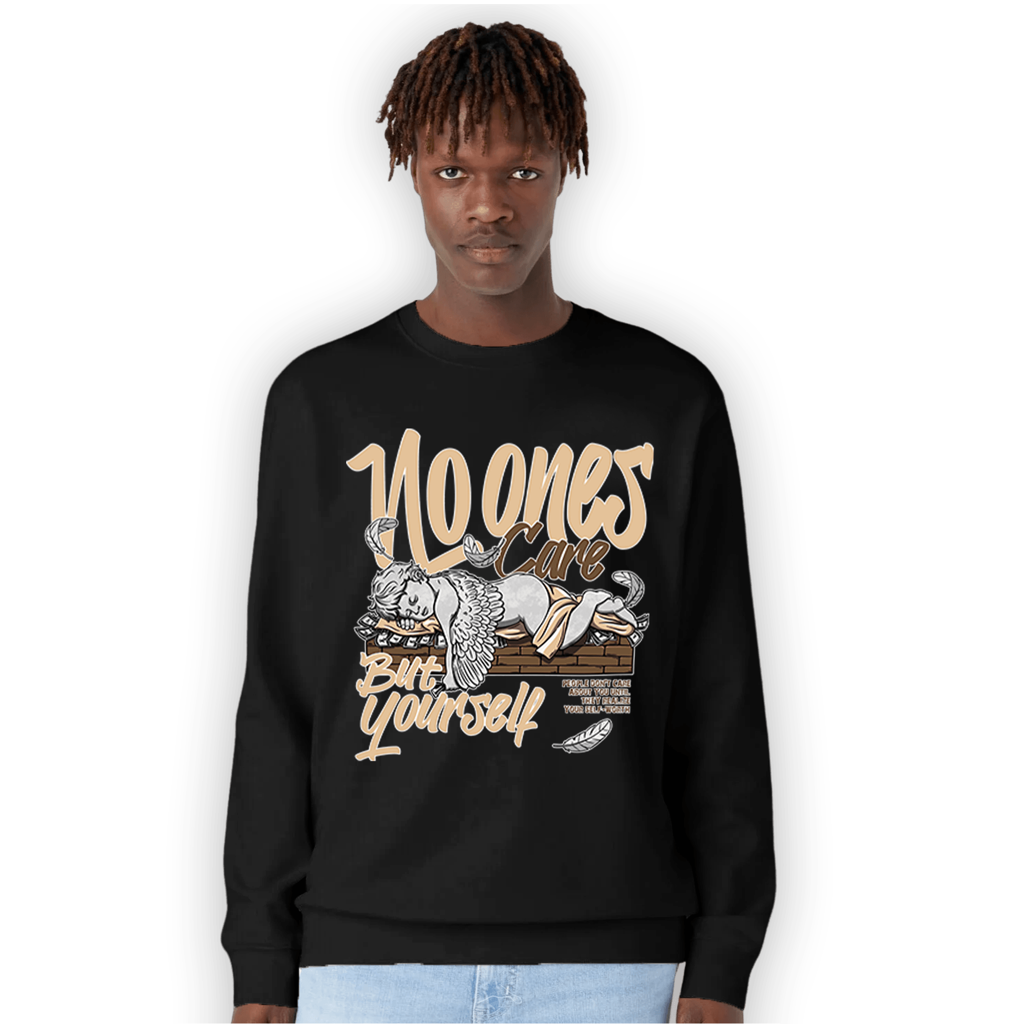Palomino 3s Sweatshirt Match No Ones Care - NastyJamz
