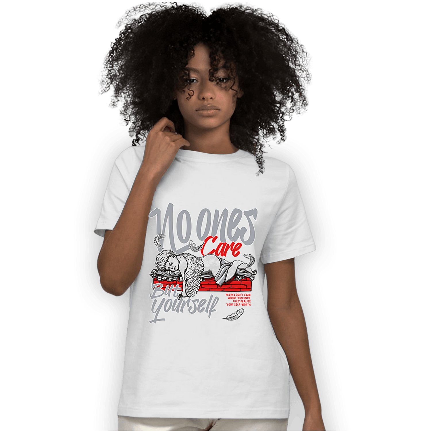 Bred Reimagined 4s T Shirt Match No Ones Care - NastyJamz