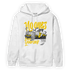 Thunder 4s Hoodie Match No Ones Care - NastyJamz