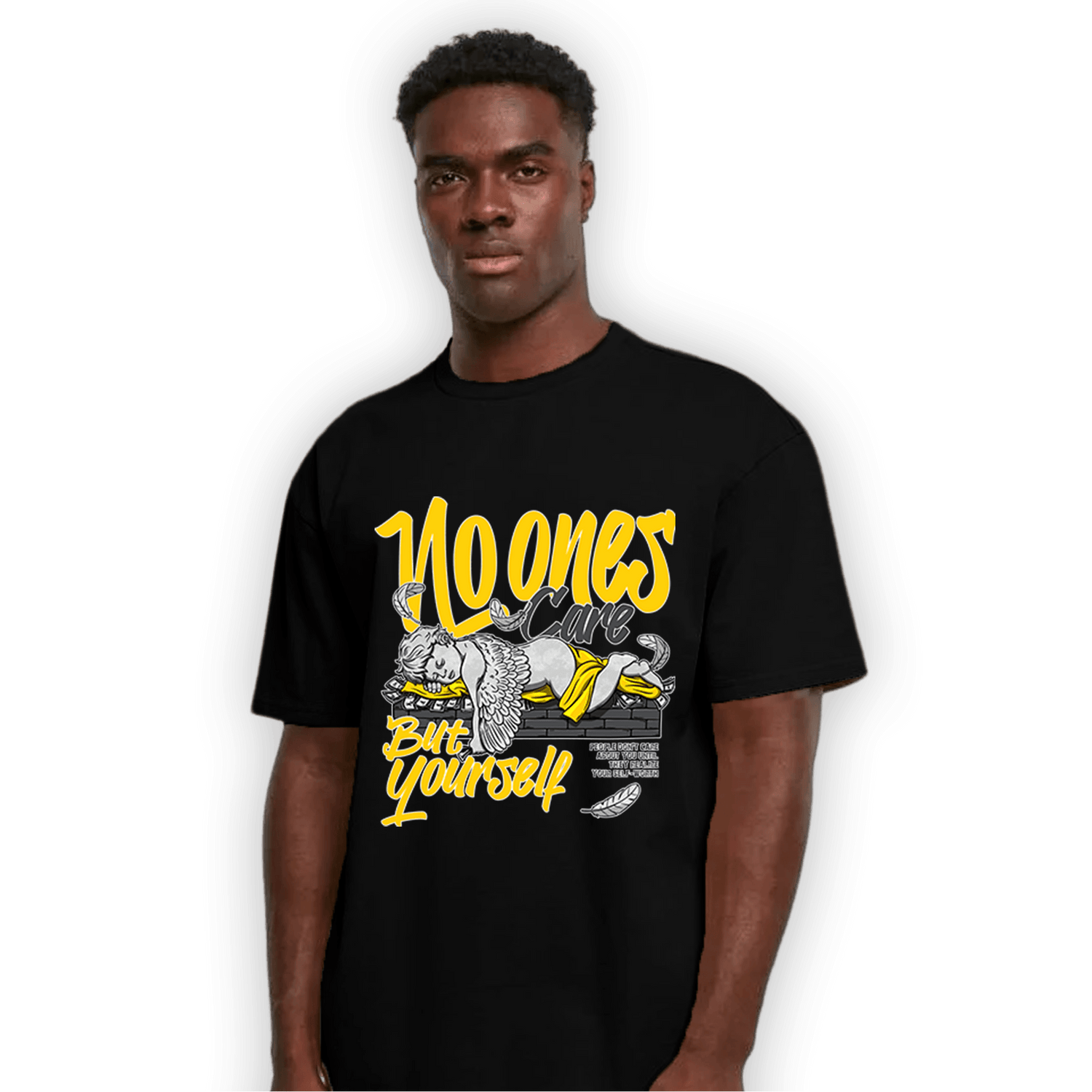 Thunder 4s T Shirt Match No Ones Care - NastyJamz