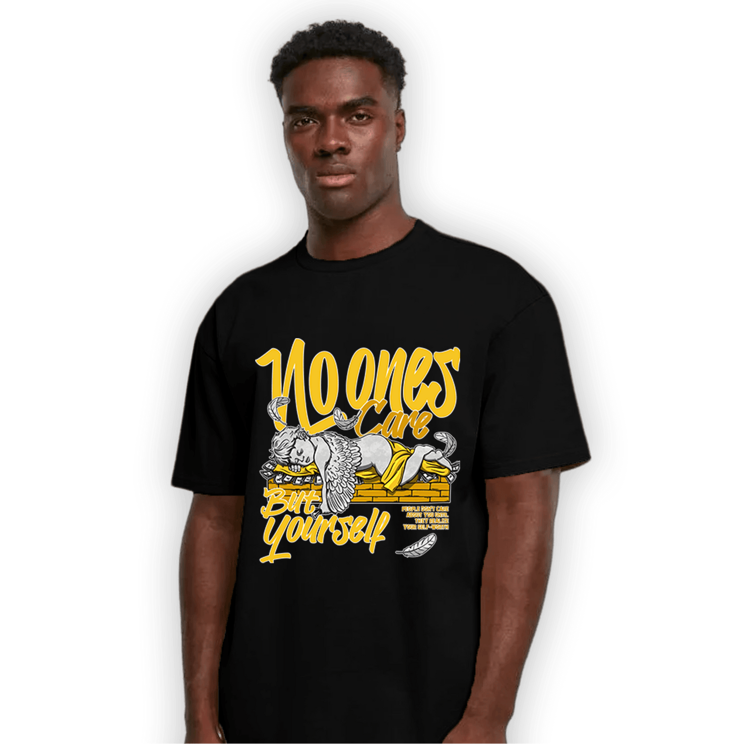 Yellow Ochre 6s T Shirt Match No Ones Care - NastyJamz