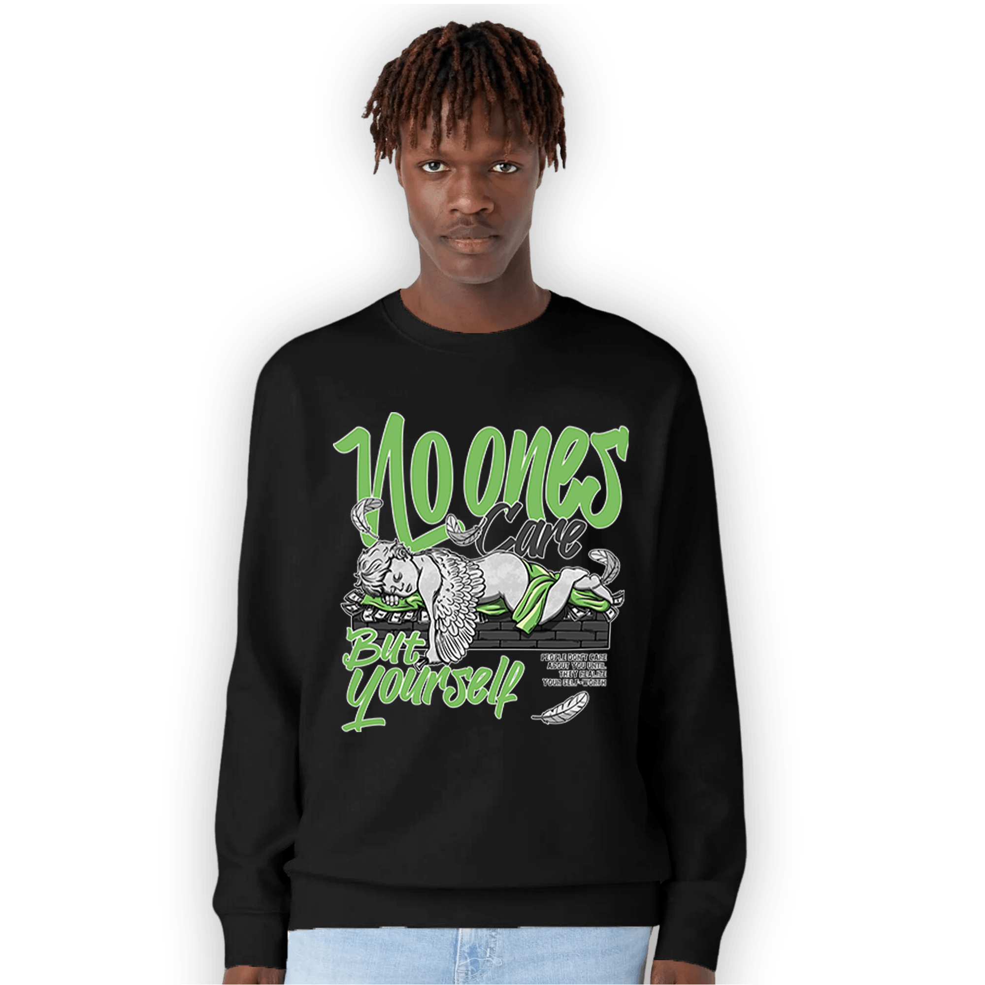 SB Dunk Buttercup Sweatshirt Match No Ones Care - NastyJamz