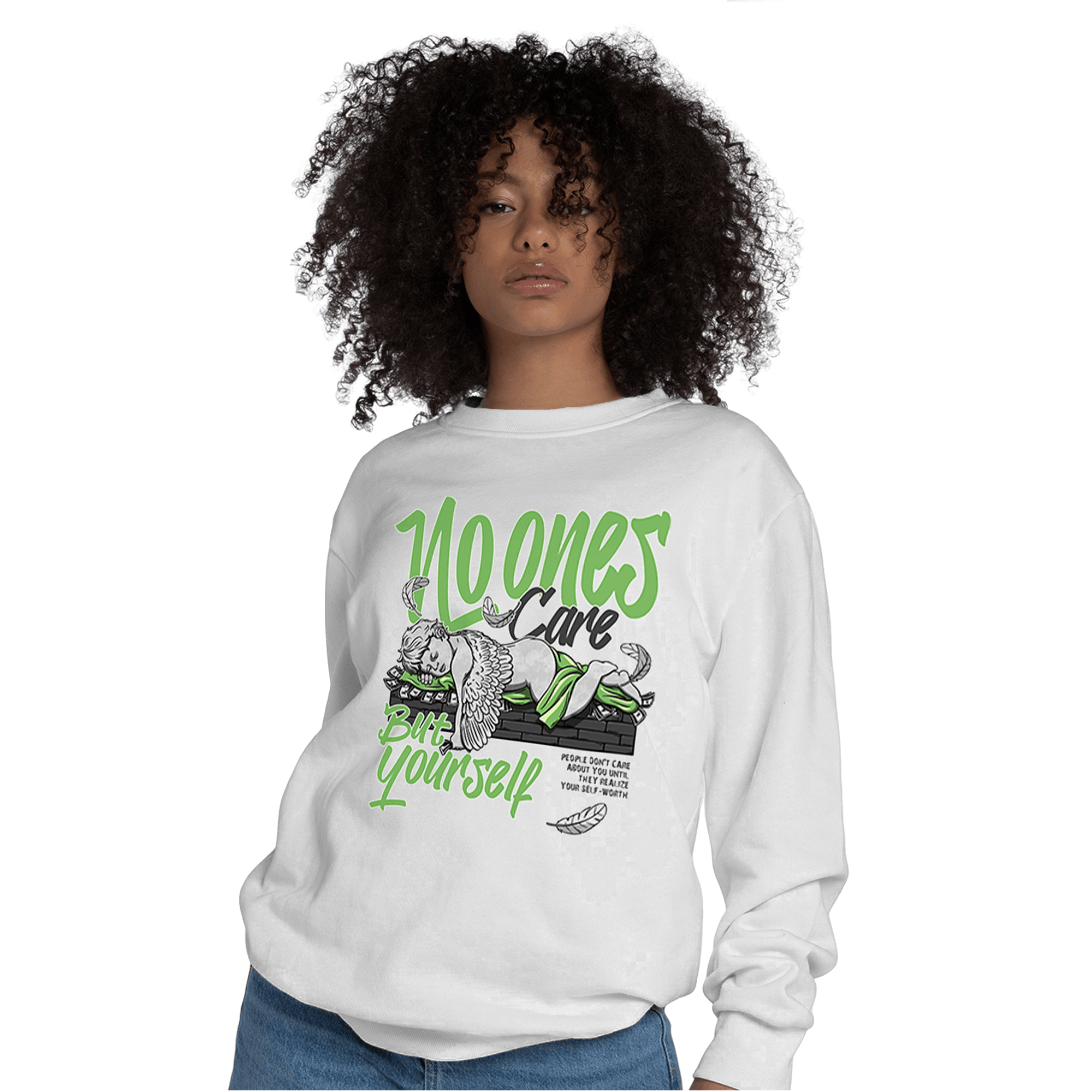 SB Dunk Buttercup Sweatshirt Match No Ones Care - NastyJamz