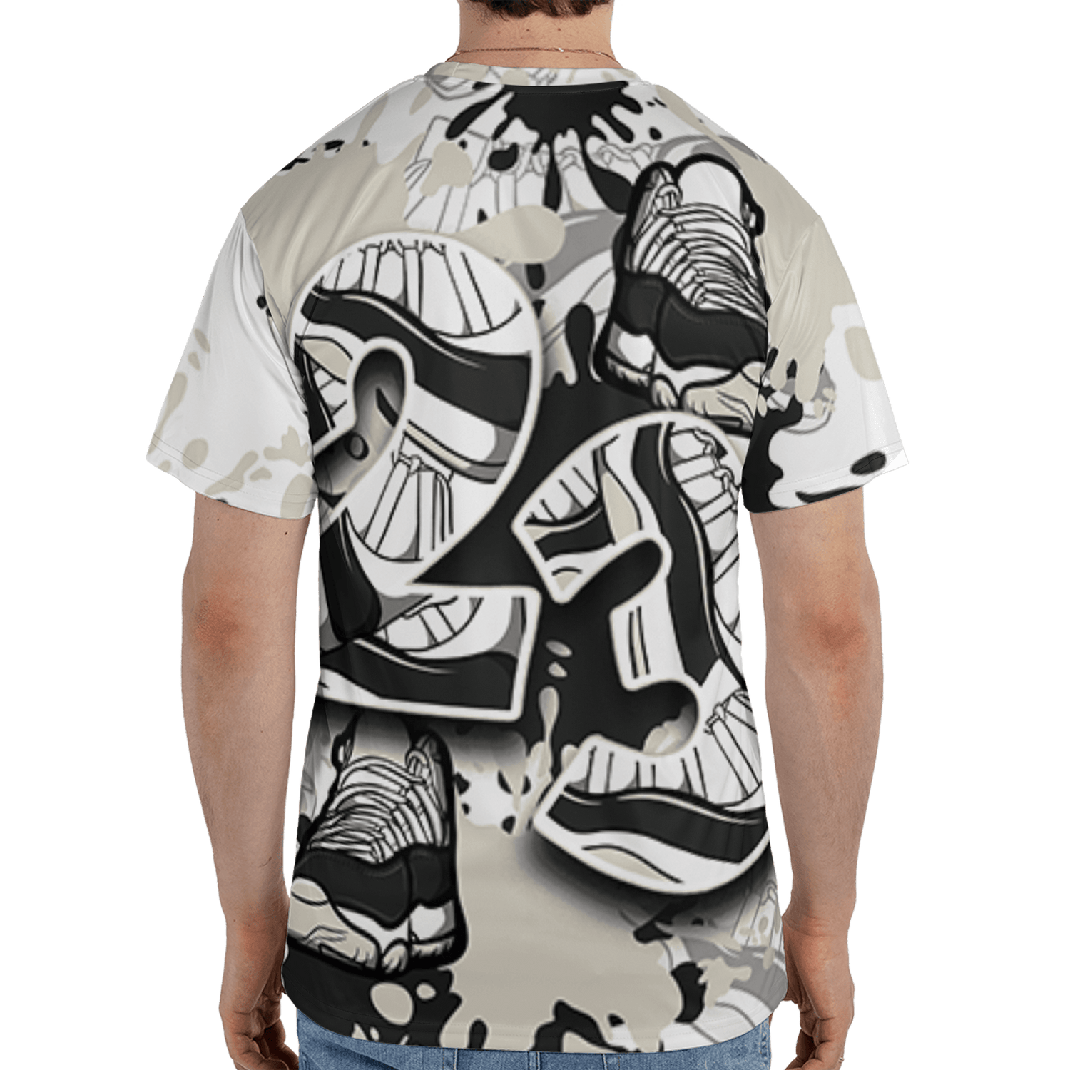 Gratitude 11s T Shirt Match Number 23 Paint Too Many Sneakers - NastyJamz