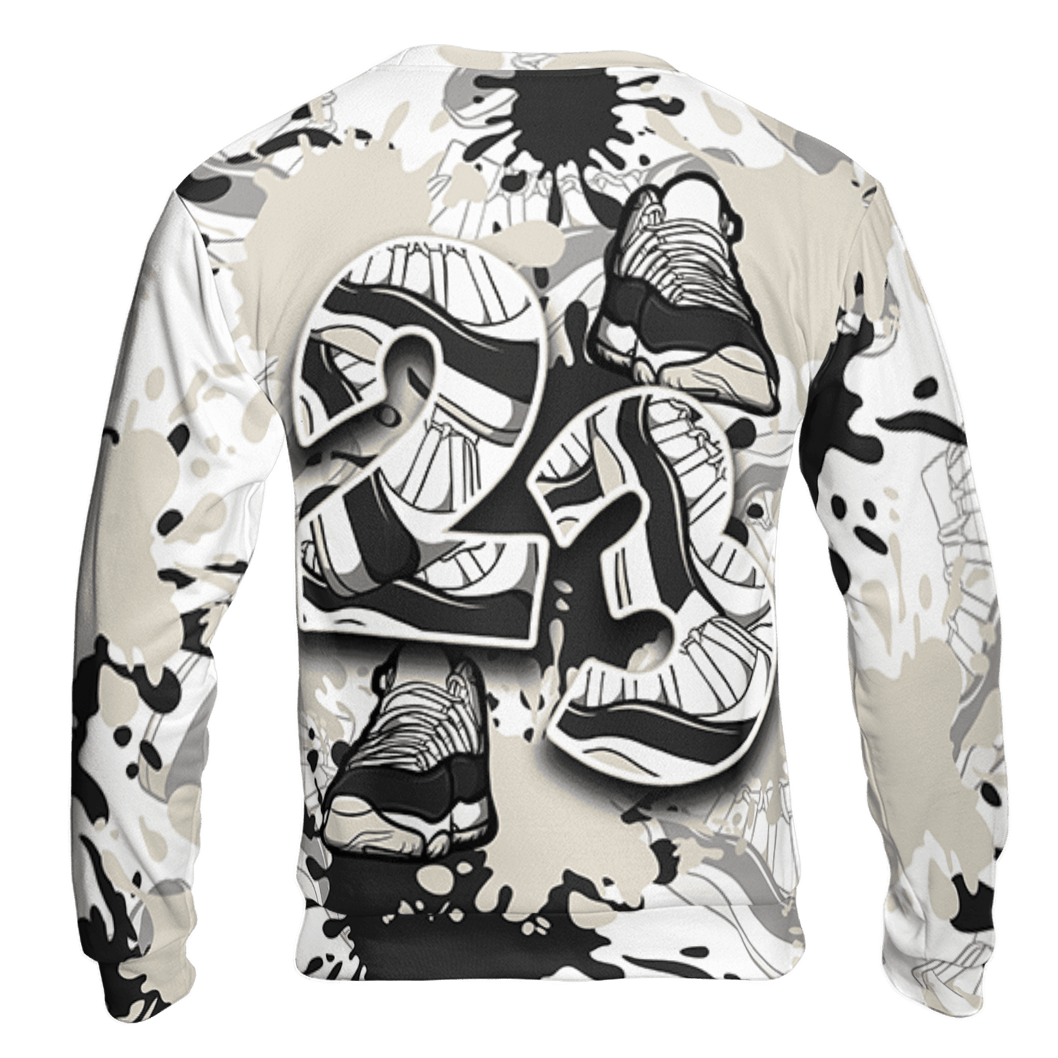 Gratitude 11s Sweatshirt Match Number 23 Paint Too Many Sneakers - NastyJamz