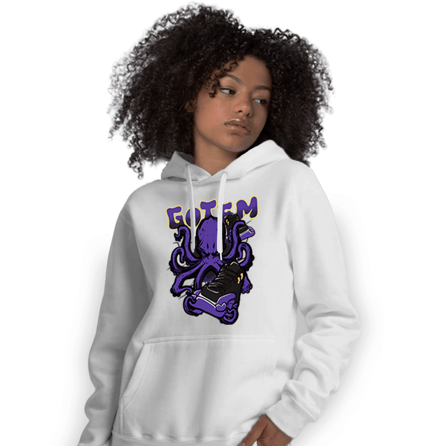 Field Purple 12s Hoodie Match Octopus Got Em - NastyJamz
