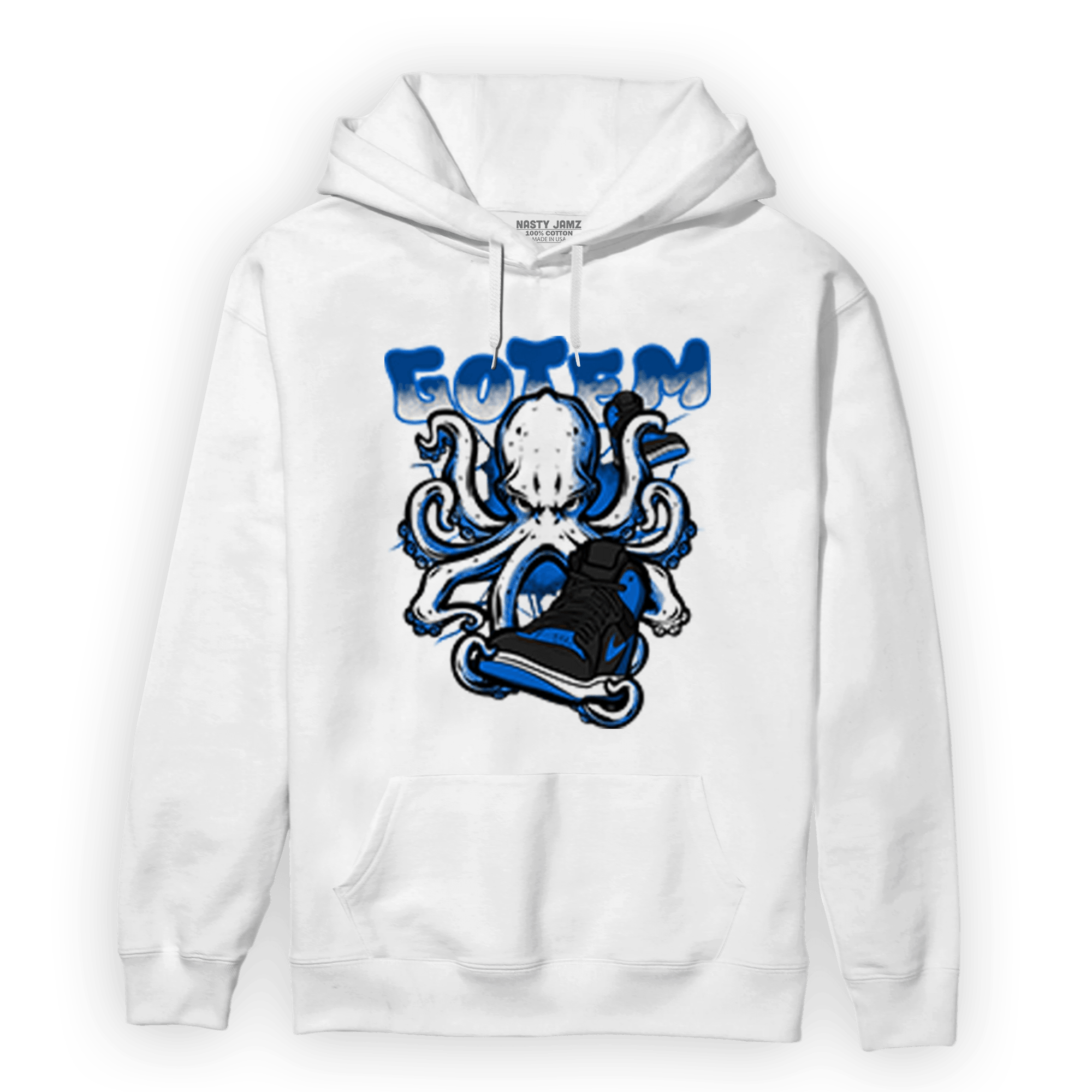 Royal Reimagined 1s Hoodie Match Octopus Got Em - NastyJamz