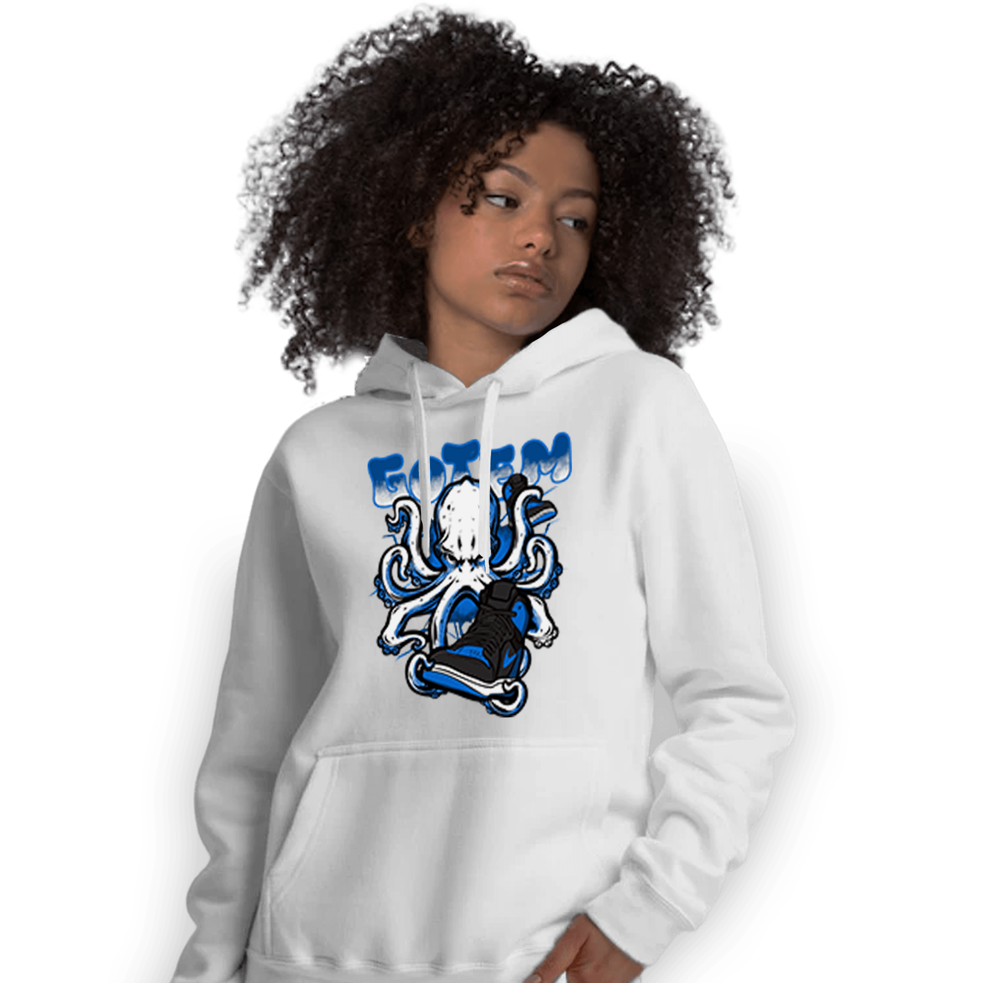 Royal Reimagined 1s Hoodie Match Octopus Got Em - NastyJamz