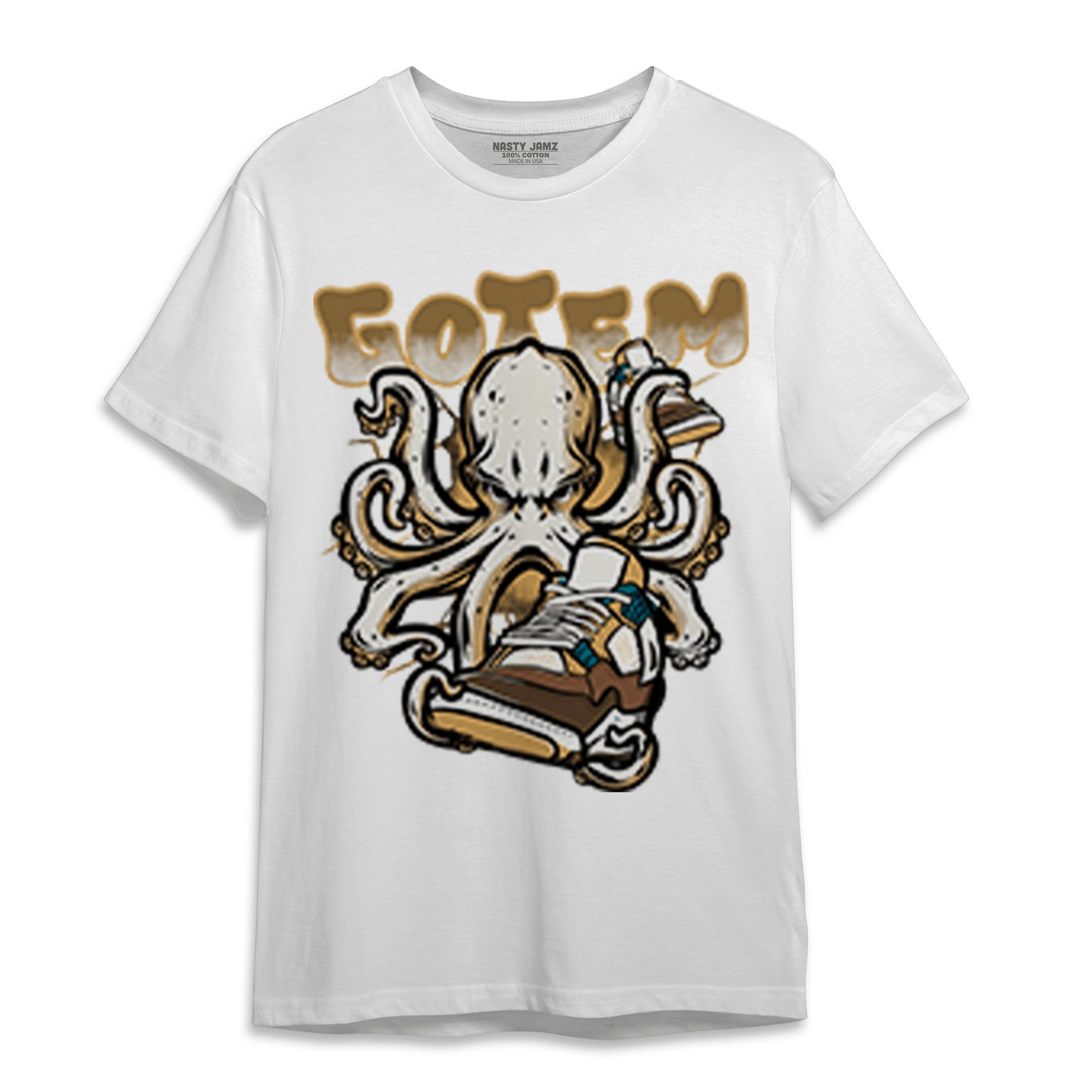 Cacao Wow 4s T Shirt Match Octopus Got Em - NastyJamz