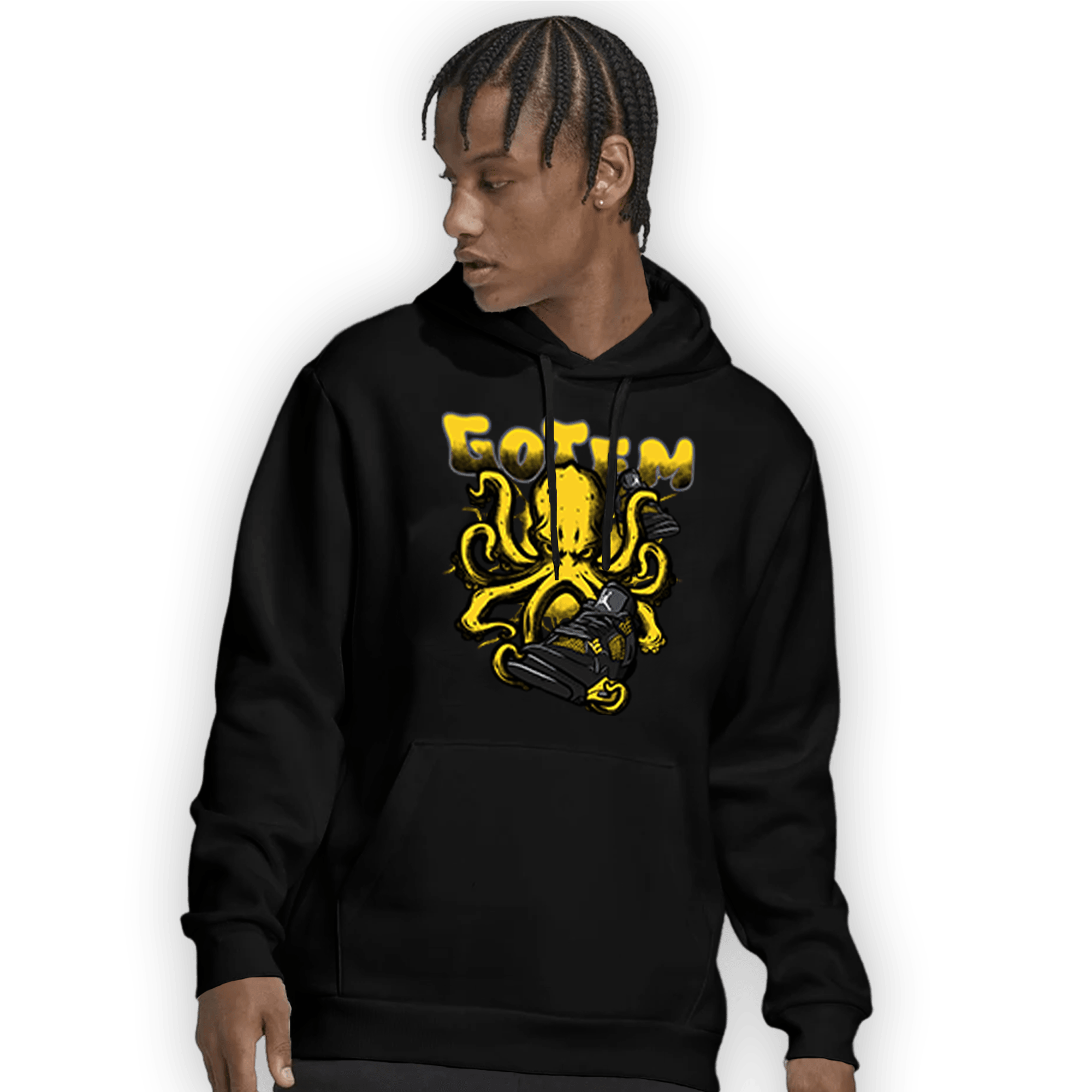 Thunder 4s Hoodie Match Octopus Got Em - NastyJamz