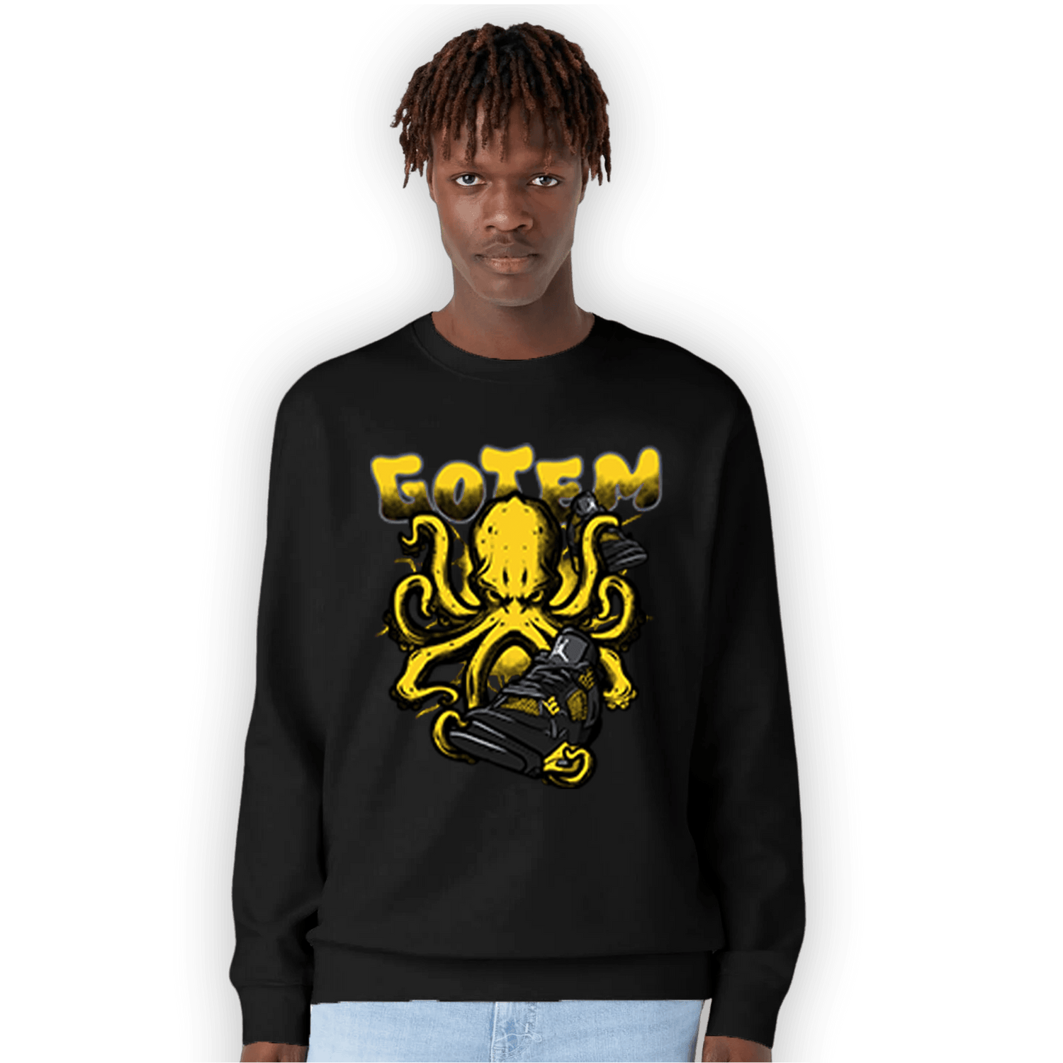 Thunder 4s Sweatshirt Match Octopus Got Em - NastyJamz