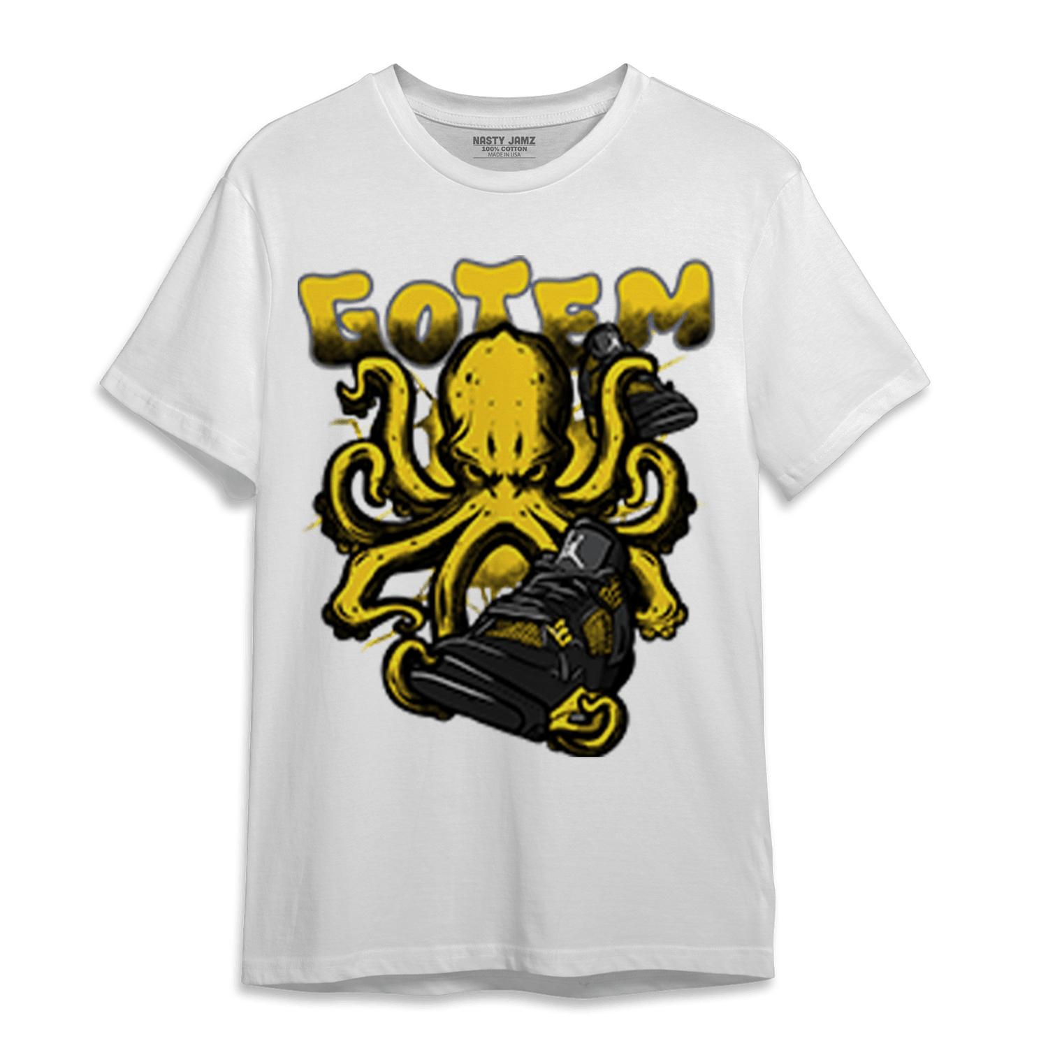 Thunder 4s T Shirt Match Octopus Got Em - NastyJamz