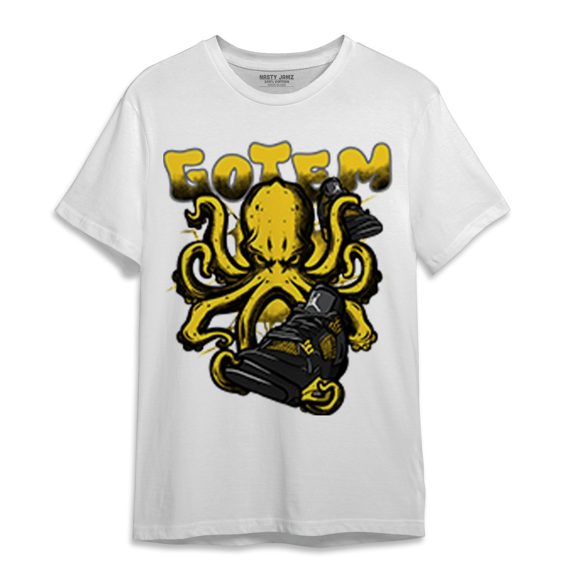 Thunder 4s T Shirt Match Octopus Got Em - NastyJamz