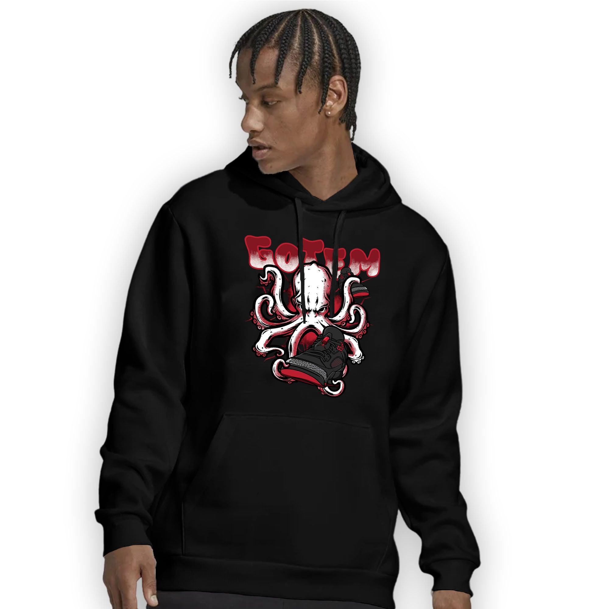 Spizike Low Bred Hoodie Match Octopus Got Em - NastyJamz