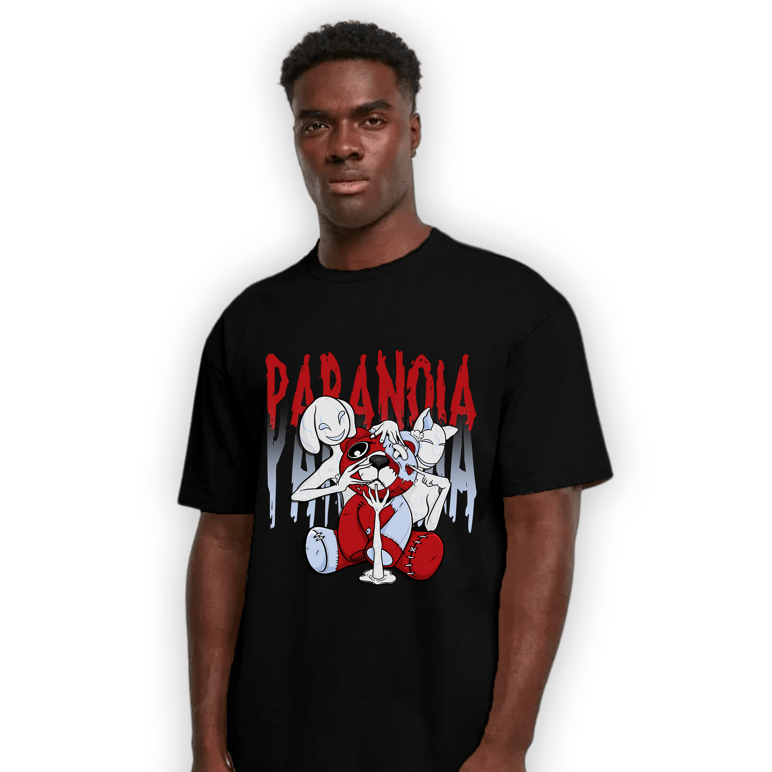 Cherry 11s T Shirt Match Paranoia BER - NastyJamz