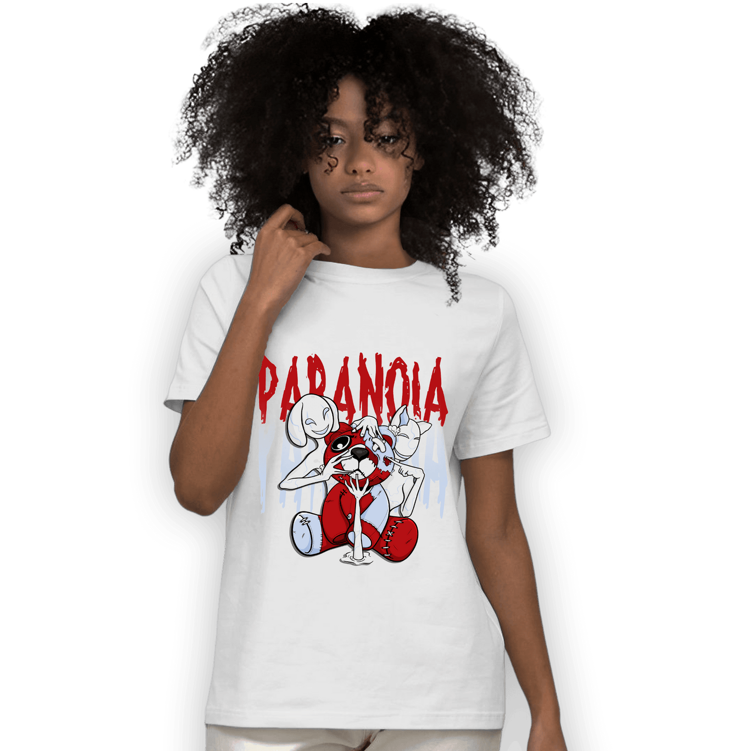 Cherry 11s T Shirt Match Paranoia BER - NastyJamz