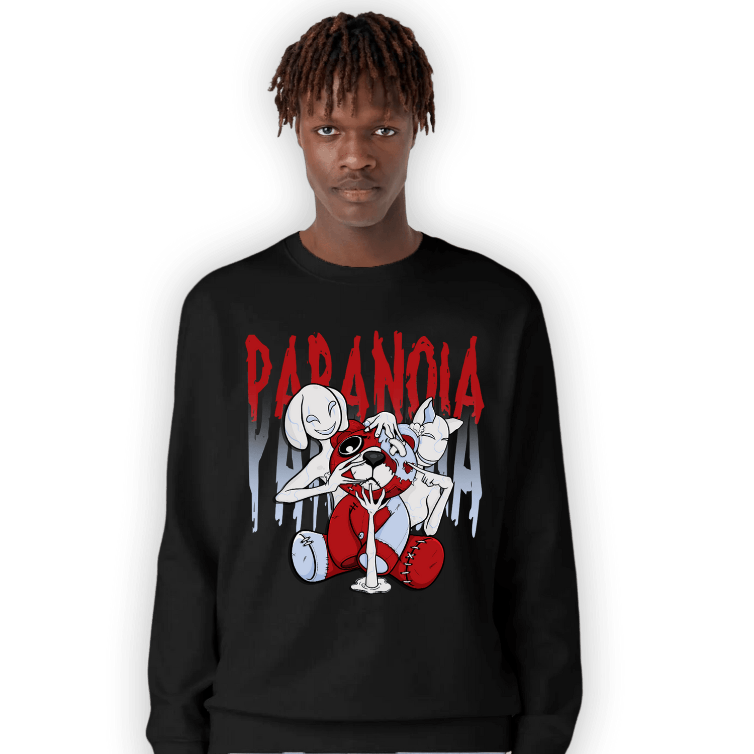 Cherry 11s Sweatshirt Match Paranoia BER - NastyJamz