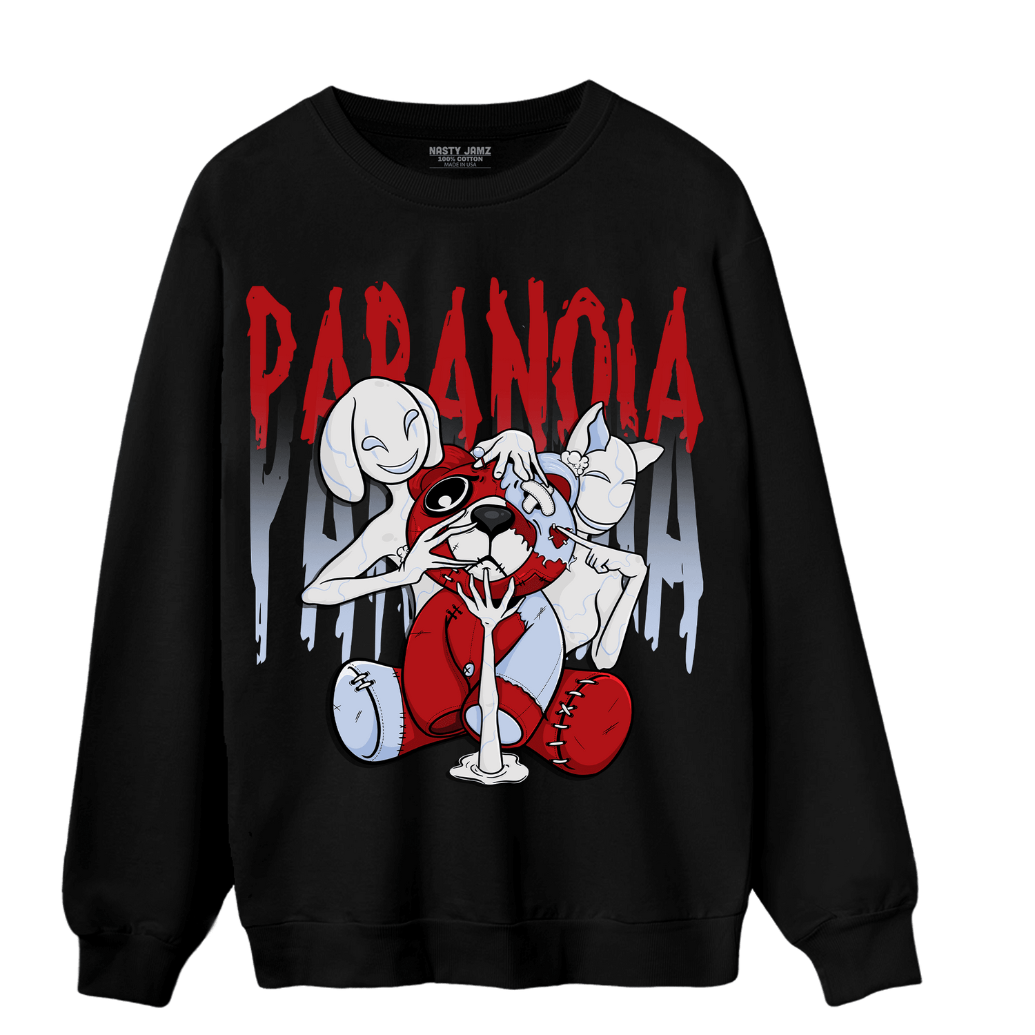 Cherry 11s Sweatshirt Match Paranoia BER - NastyJamz