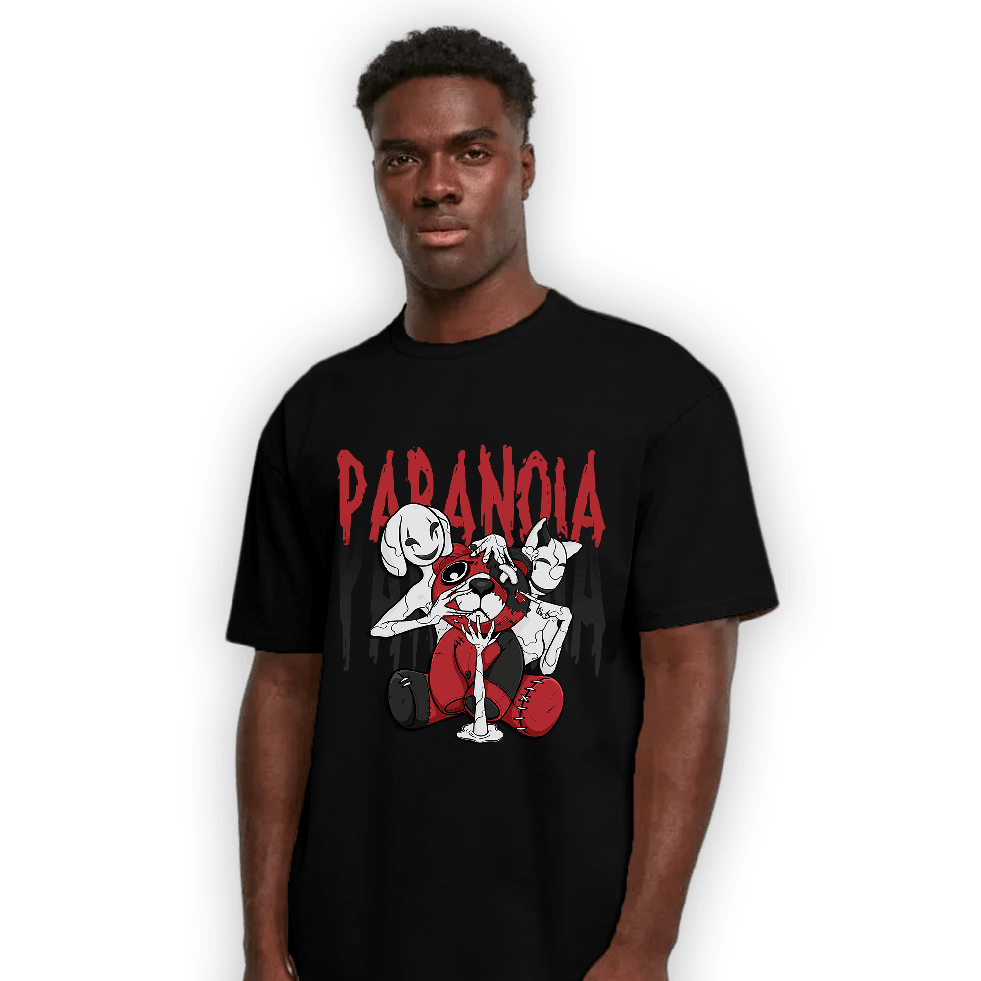 Cherry 12s T Shirt Match Paranoia BER - NastyJamz