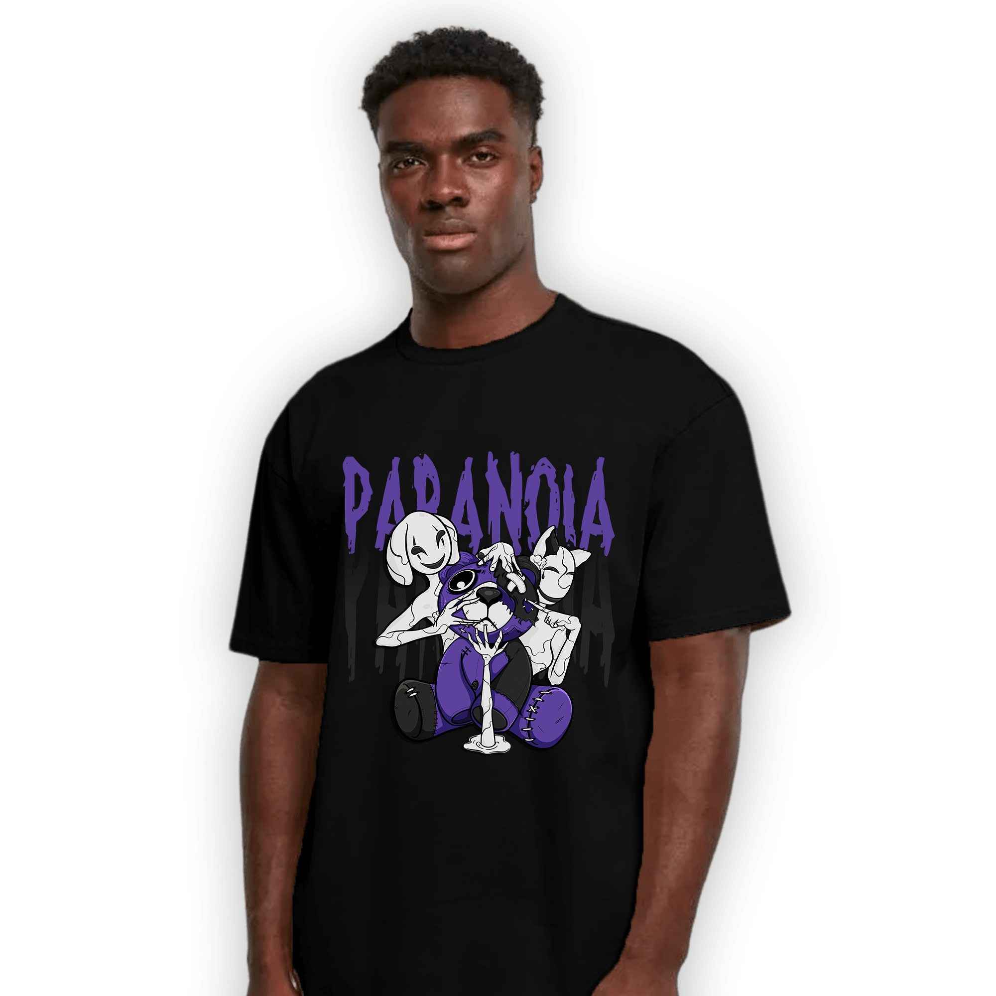 Field Purple 12s T Shirt Match Paranoia BER - NastyJamz