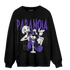 Field Purple 12s Sweatshirt Match Paranoia BER - NastyJamz