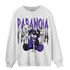 Field Purple 12s Sweatshirt Match Paranoia BER - NastyJamz