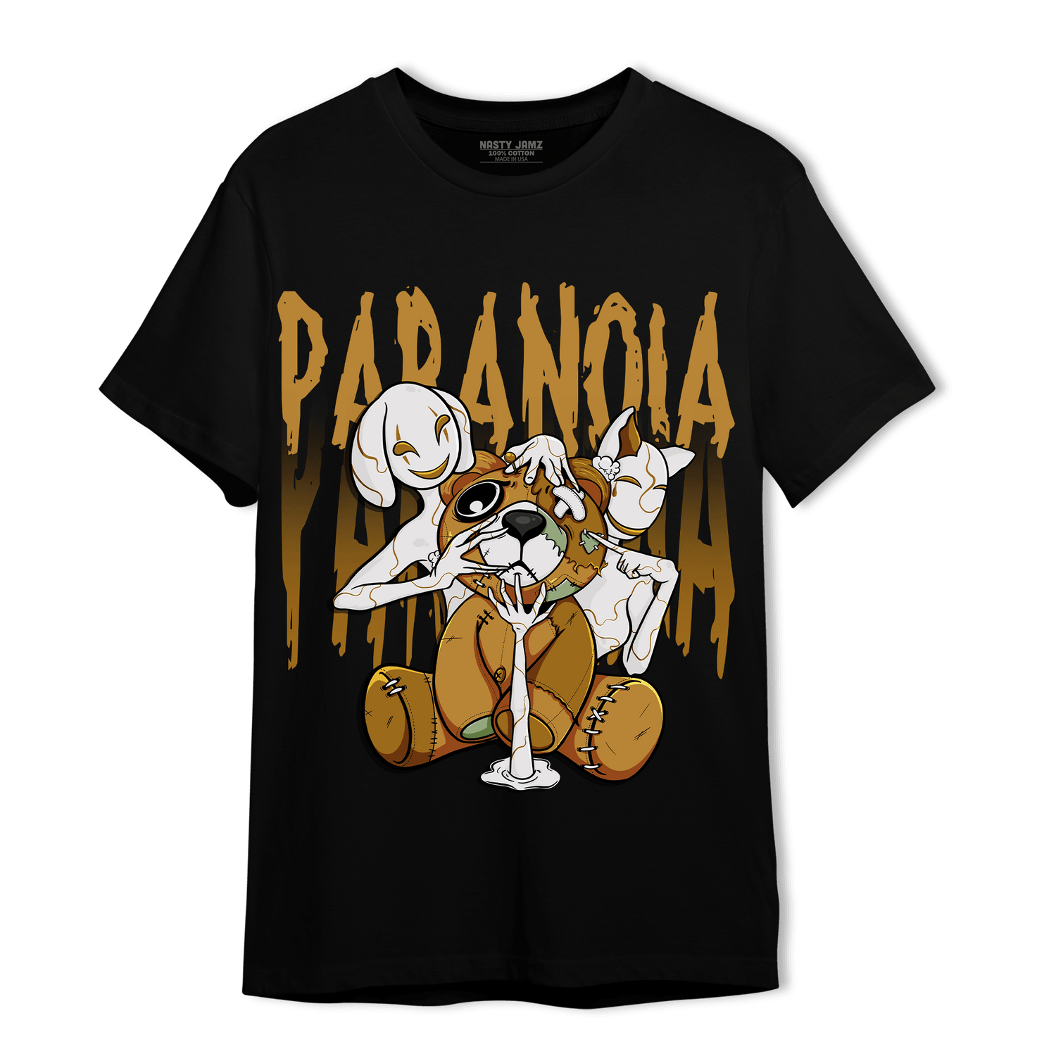 Wheat 13s T Shirt Match Paranoia BER - NastyJamz