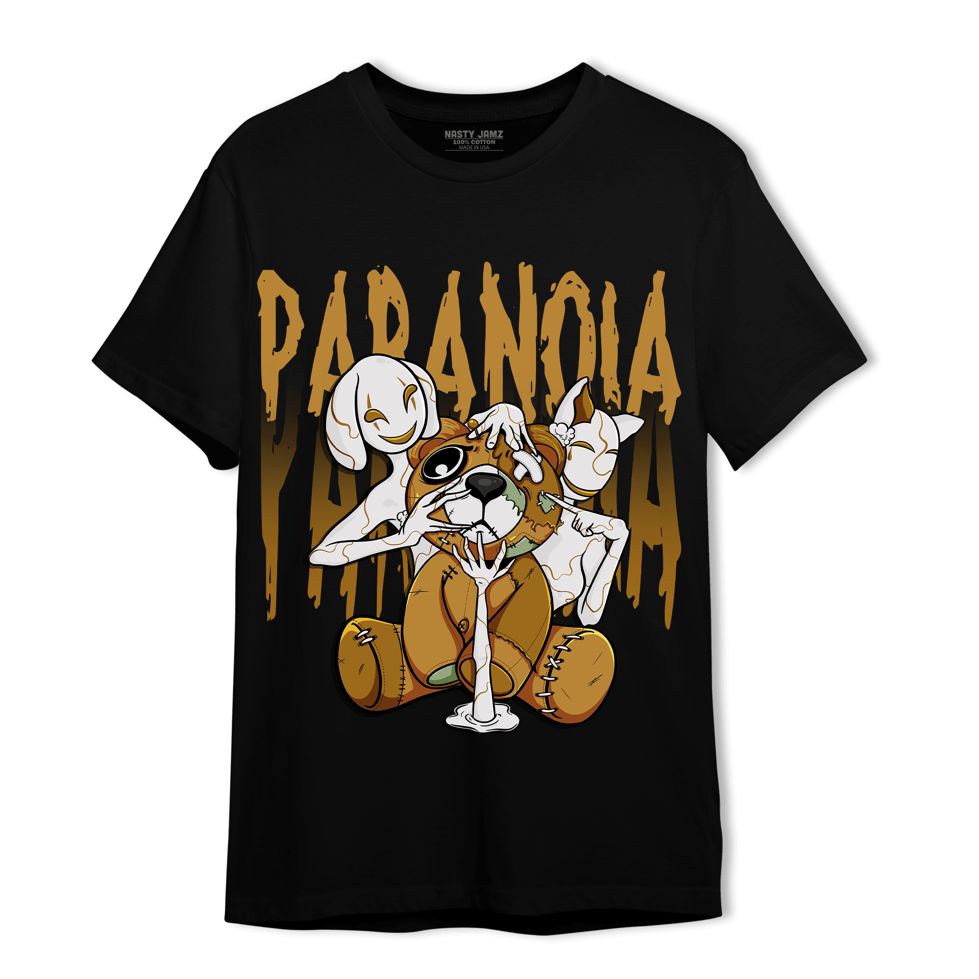 Wheat 13s T Shirt Match Paranoia BER - NastyJamz