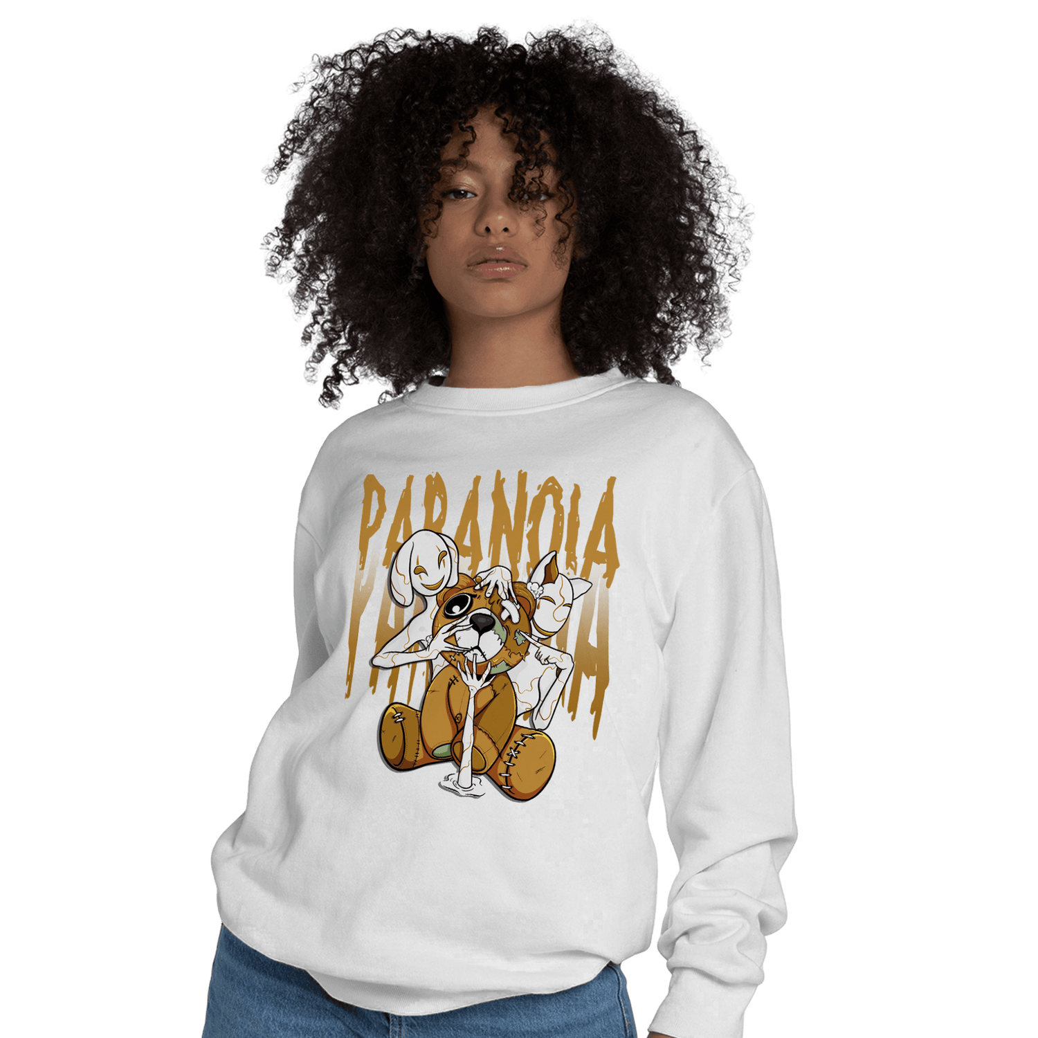Wheat 13s Sweatshirt Match Paranoia BER - NastyJamz