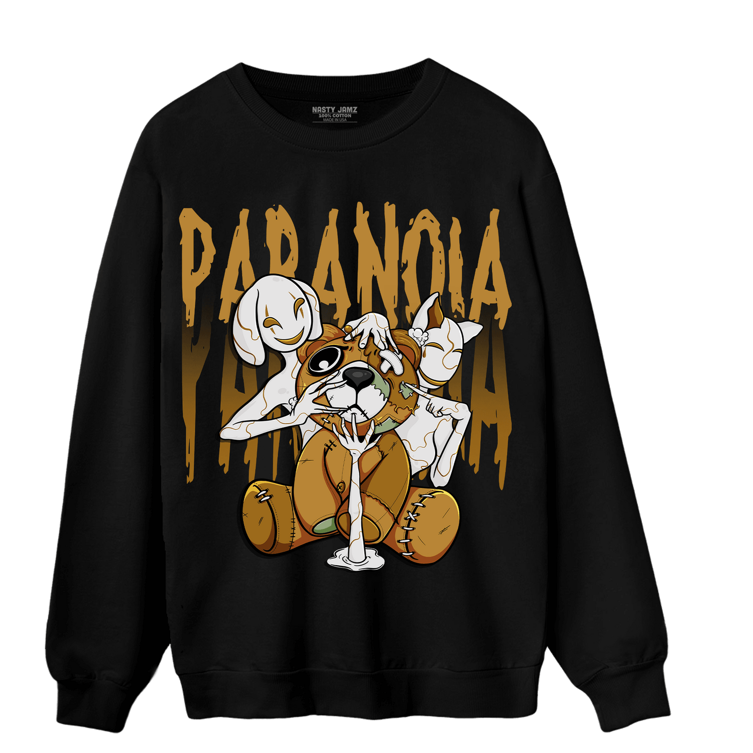 Wheat 13s Sweatshirt Match Paranoia BER - NastyJamz