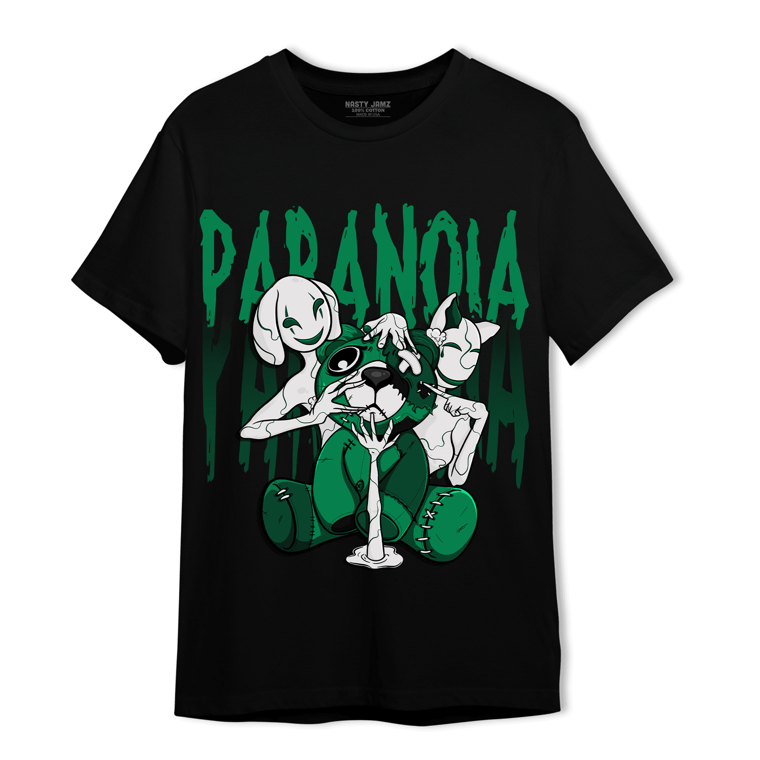 Celtic Lucky Green 1s T Shirt Match Paranoia BER - NastyJamz