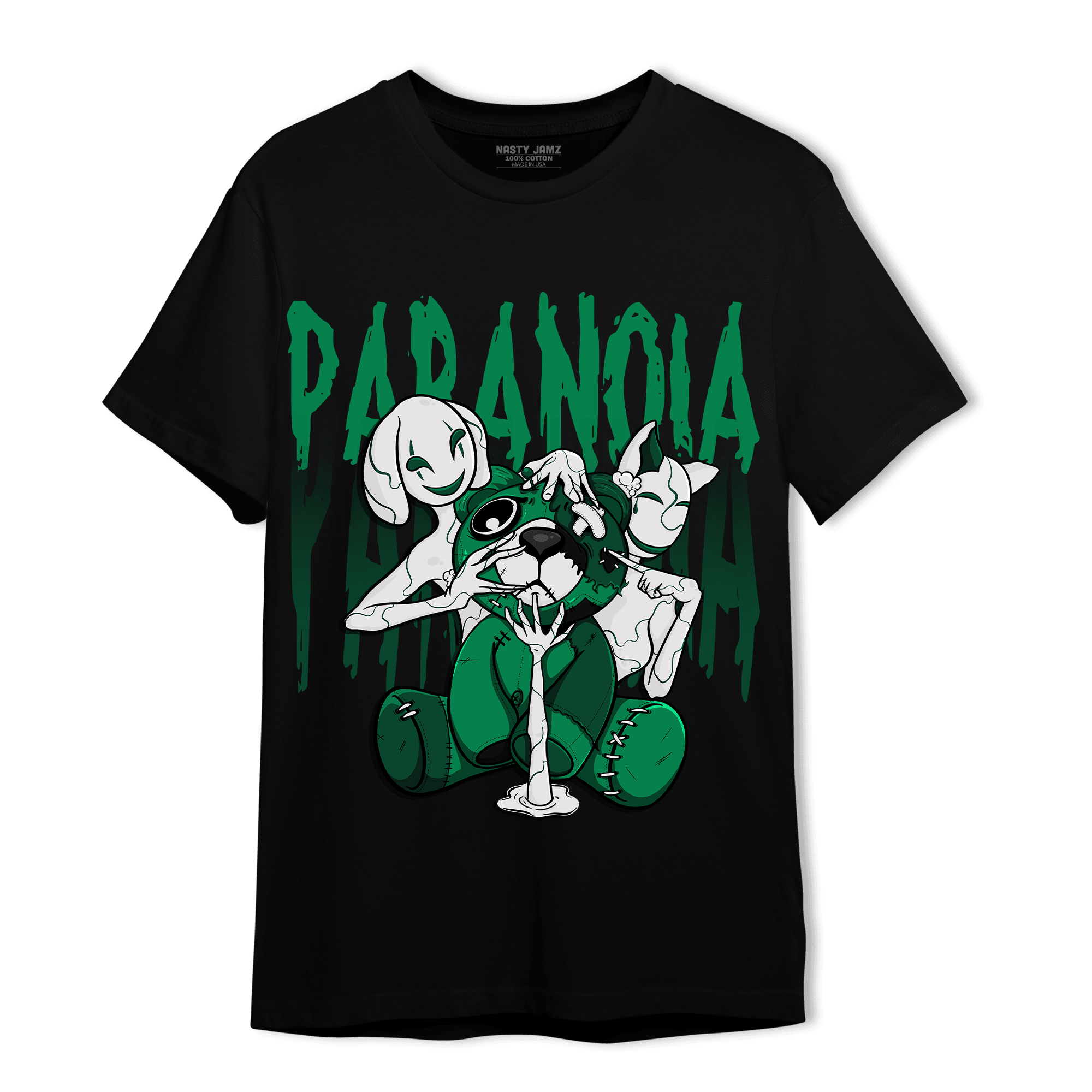 Celtic Lucky Green 1s T Shirt Match Paranoia BER - NastyJamz