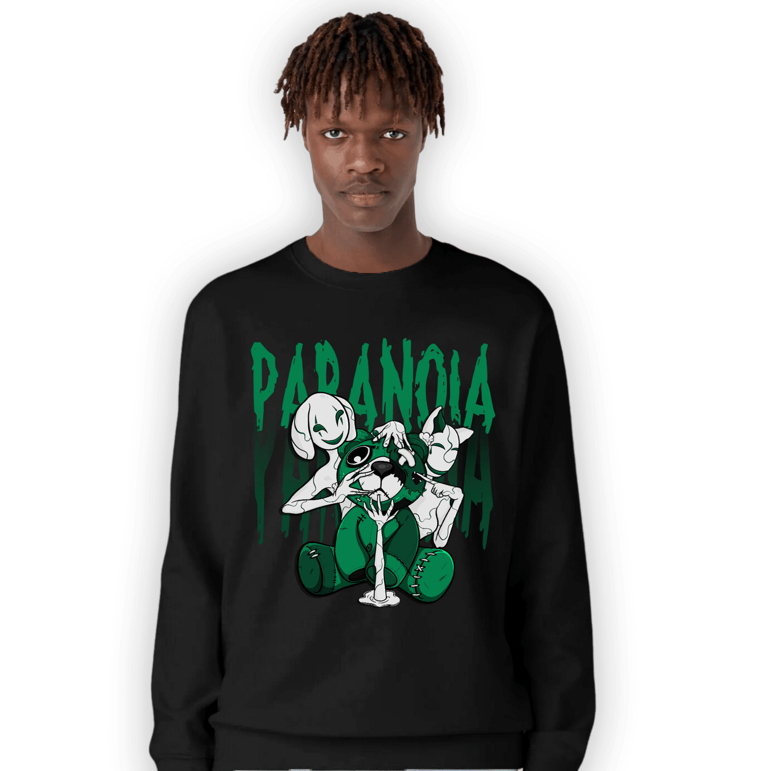 Celtic Lucky Green 1s Sweatshirt Match Paranoia BER - NastyJamz