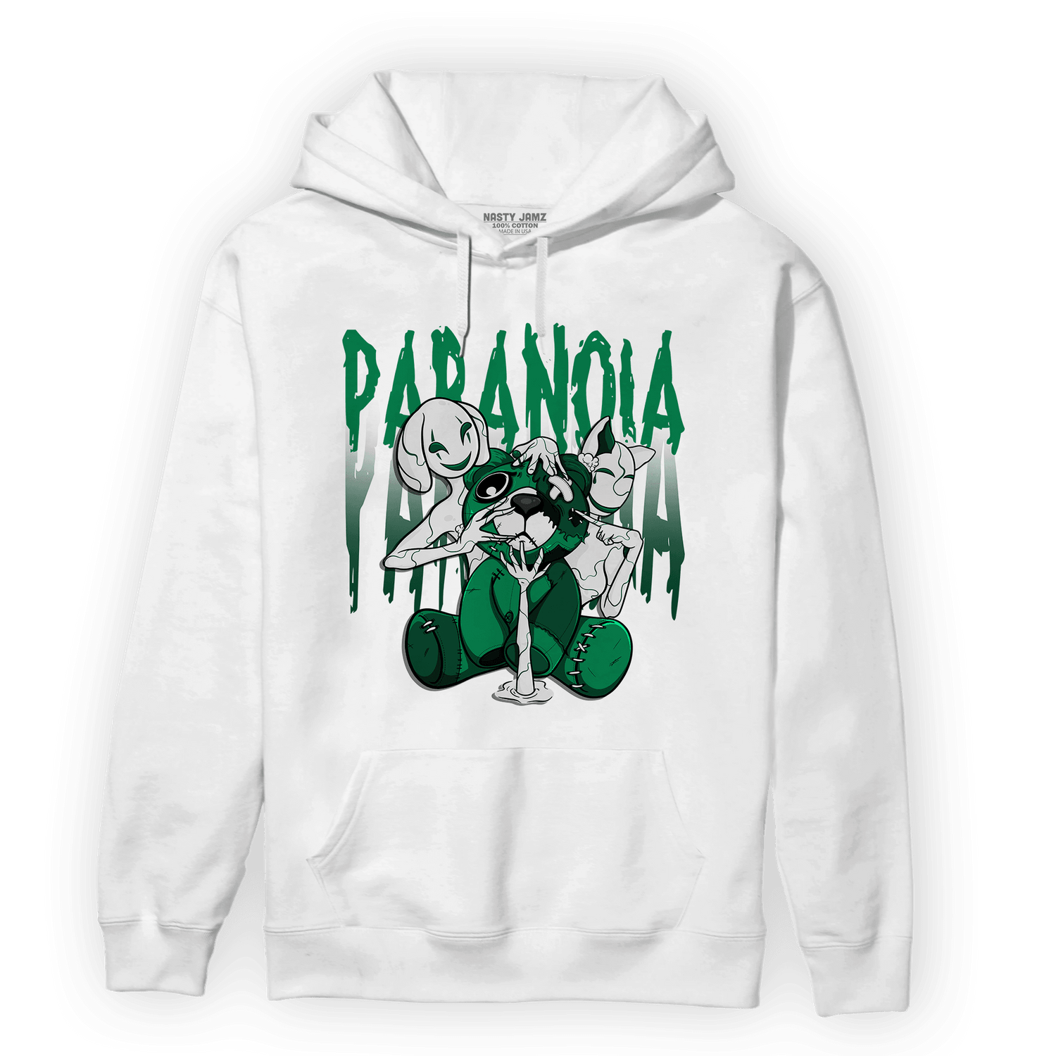 Celtic Lucky Green 1s Hoodie Match Paranoia BER - NastyJamz