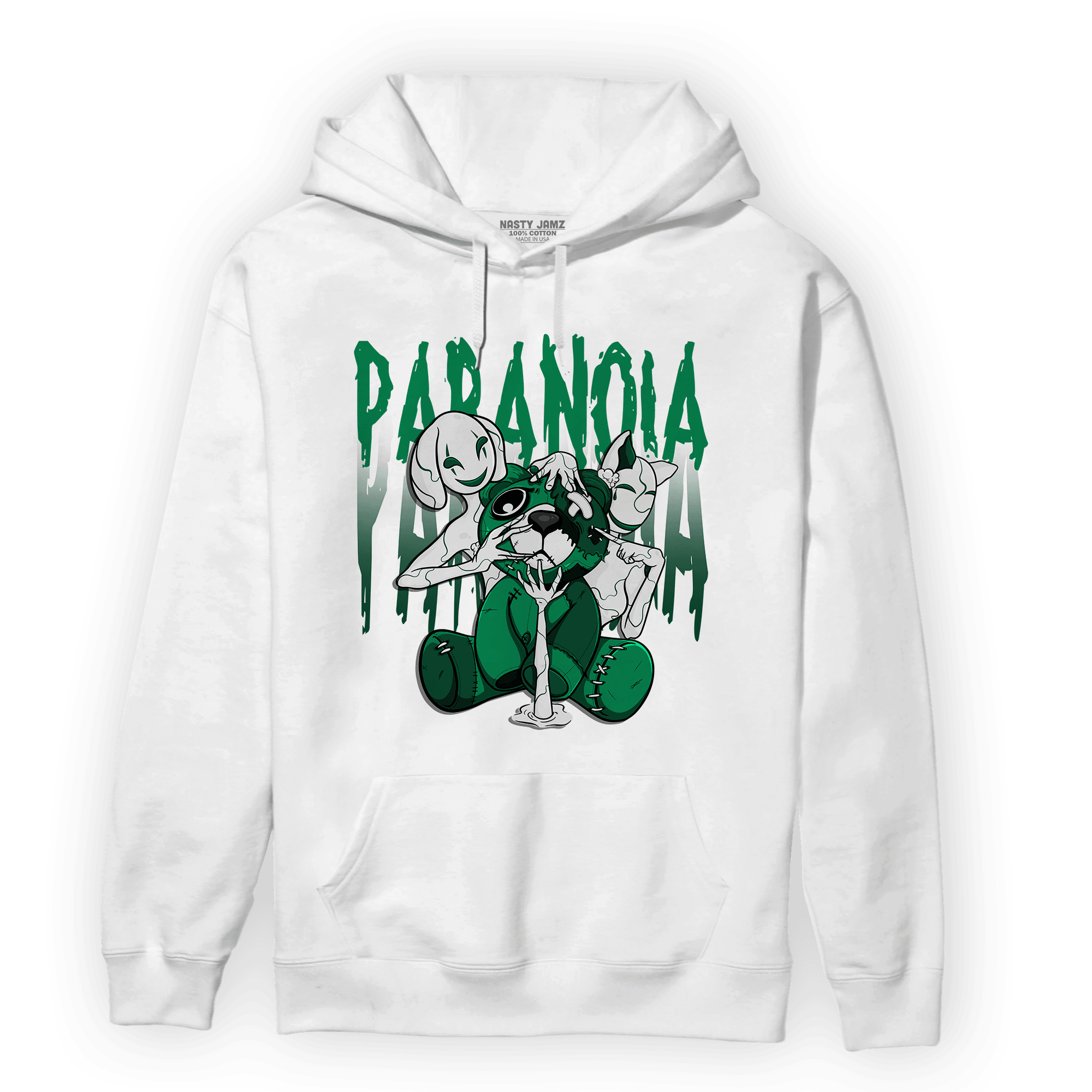 Celtic Lucky Green 1s Hoodie Match Paranoia BER - NastyJamz