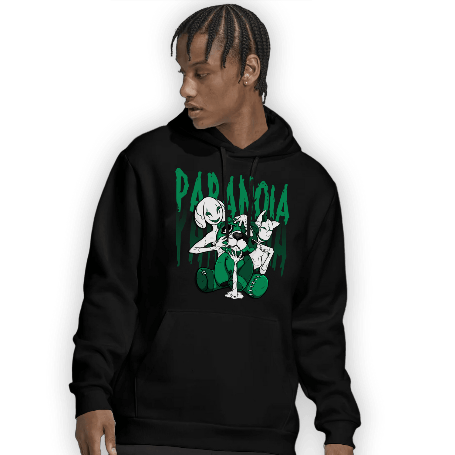 Celtic Lucky Green 1s Hoodie Match Paranoia BER - NastyJamz