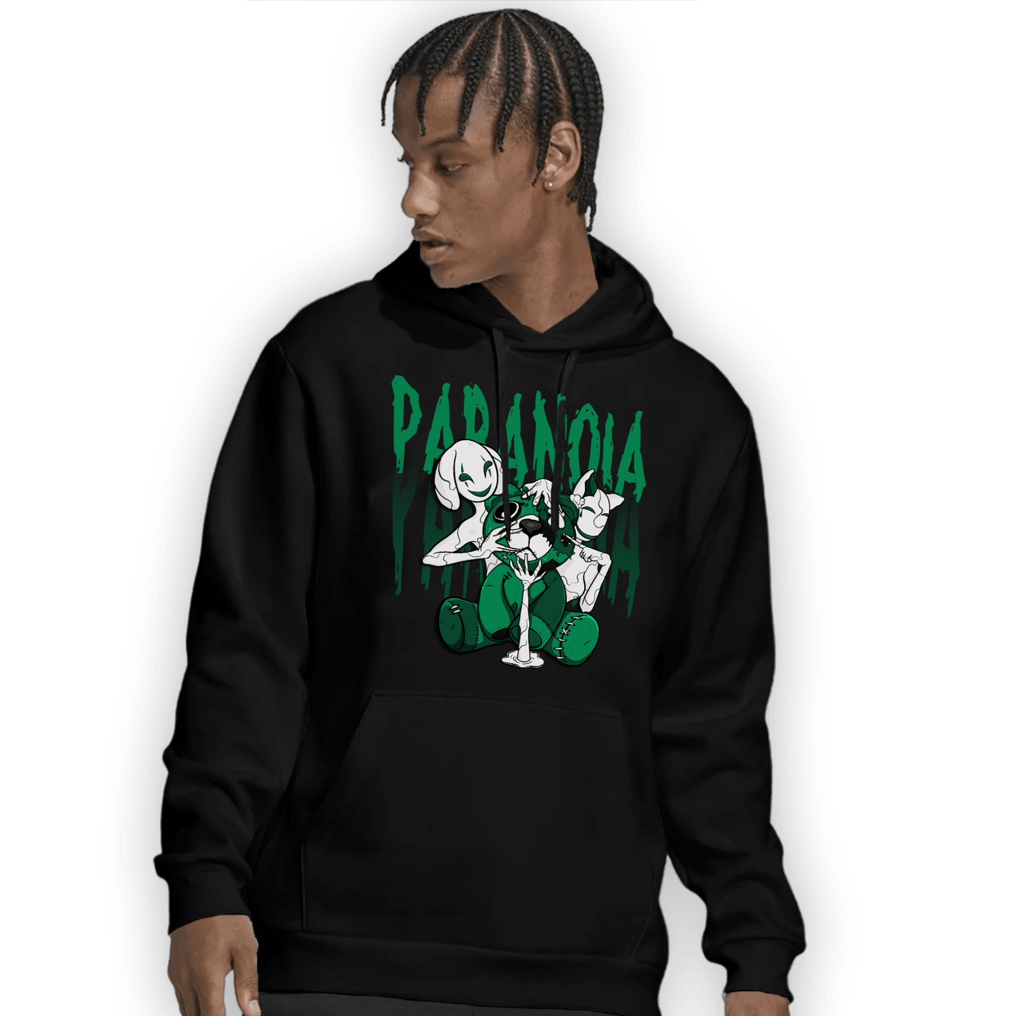 Celtic Lucky Green 1s Hoodie Match Paranoia BER - NastyJamz