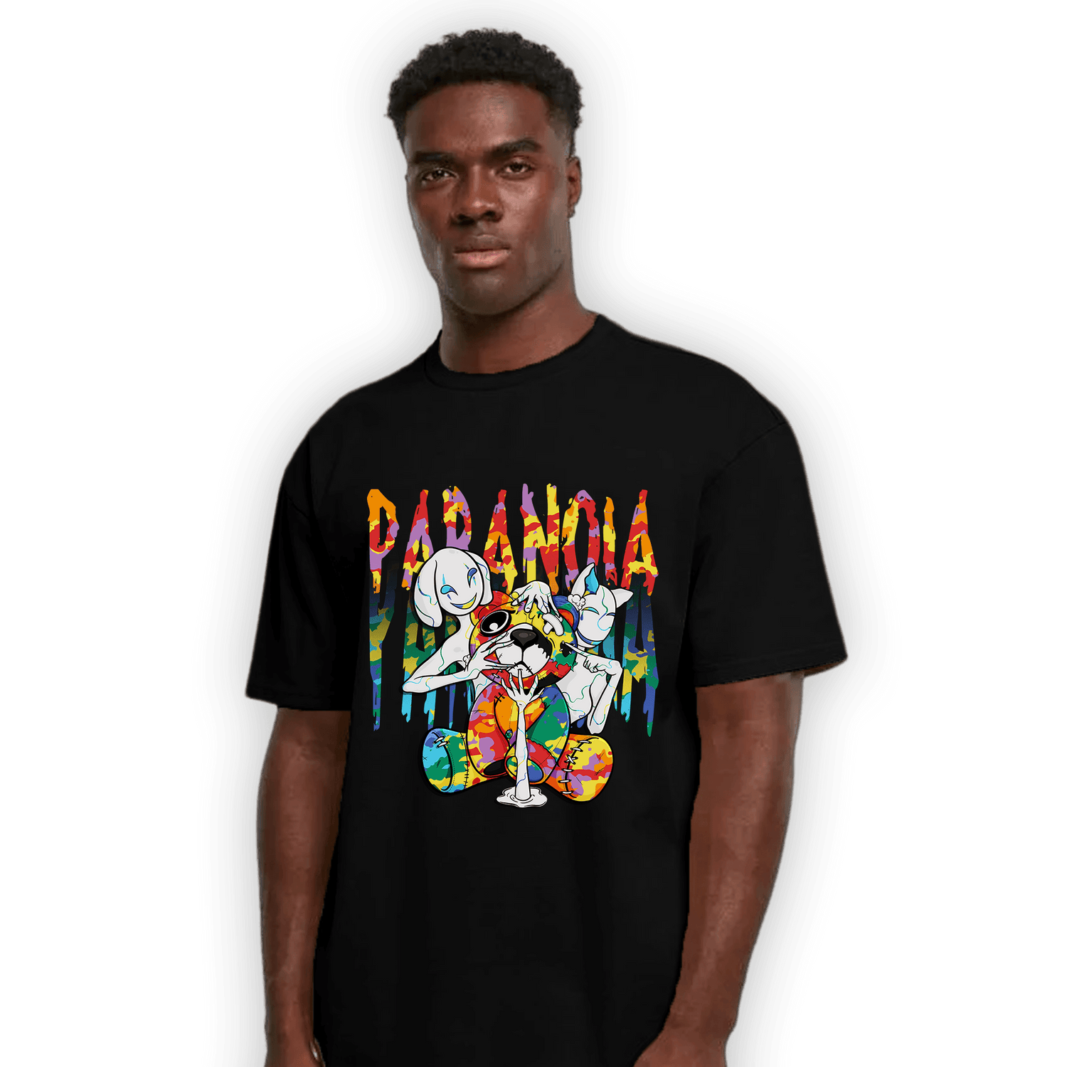 Mid GS Six Championships 1s T Shirt Match Paranoia BER - NastyJamz