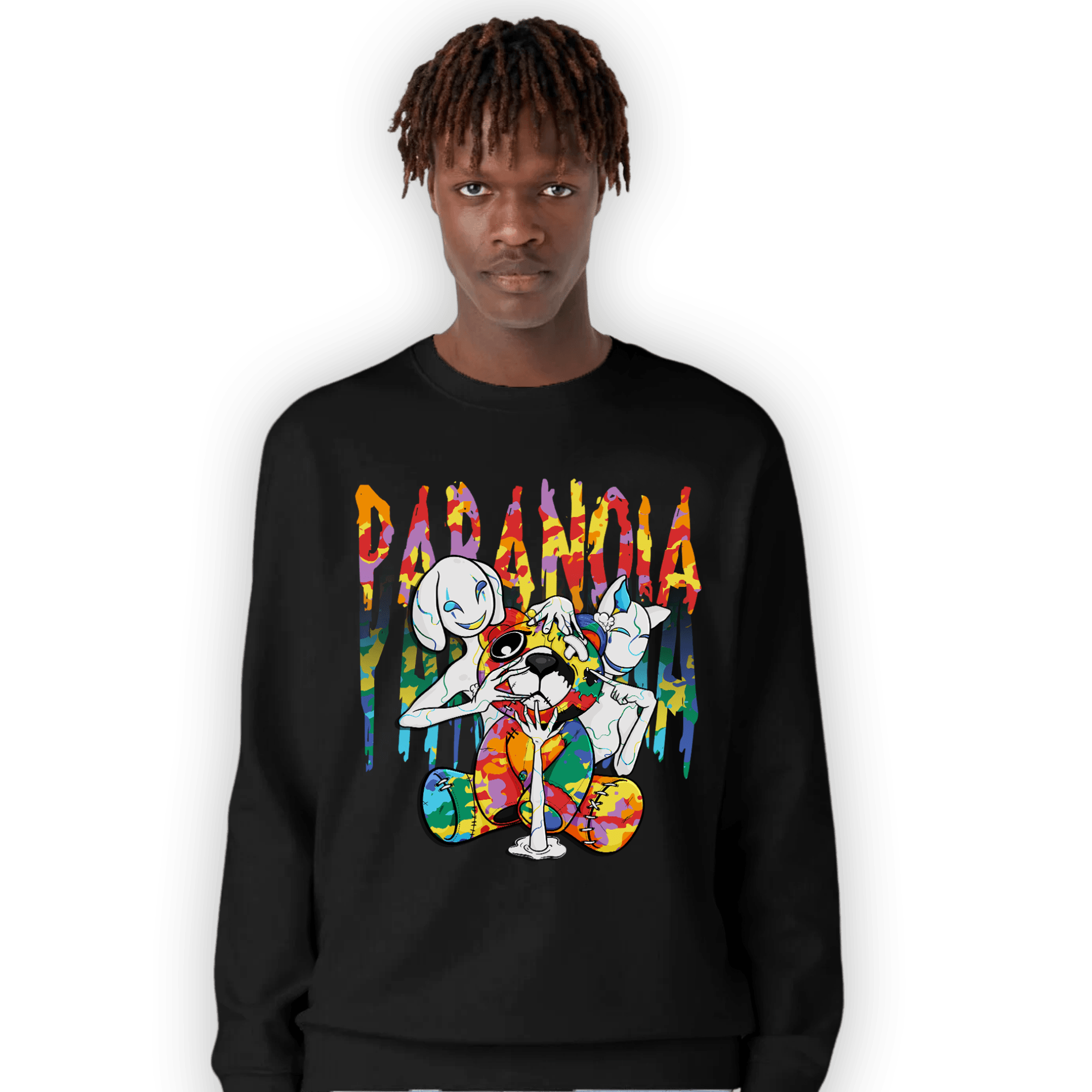 Mid GS Six Championships 1s Sweatshirt Match Paranoia BER - NastyJamz