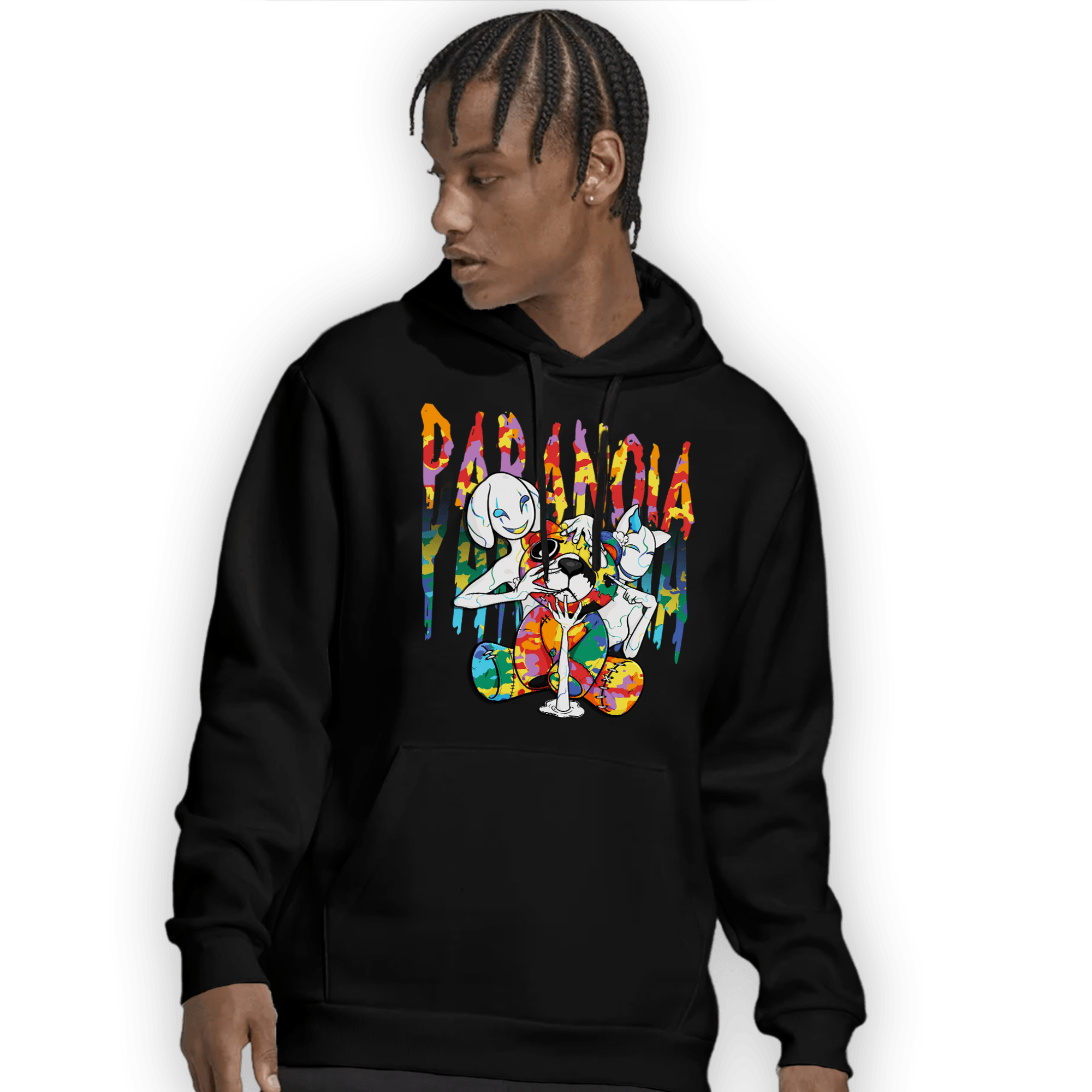 Mid GS Six Championships 1s Hoodie Match Paranoia BER - NastyJamz