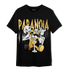 Mid SE Black Gold 1s T Shirt Match Paranoia BER - NastyJamz
