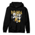 Mid SE Black Gold 1s Hoodie Match Paranoia BER - NastyJamz