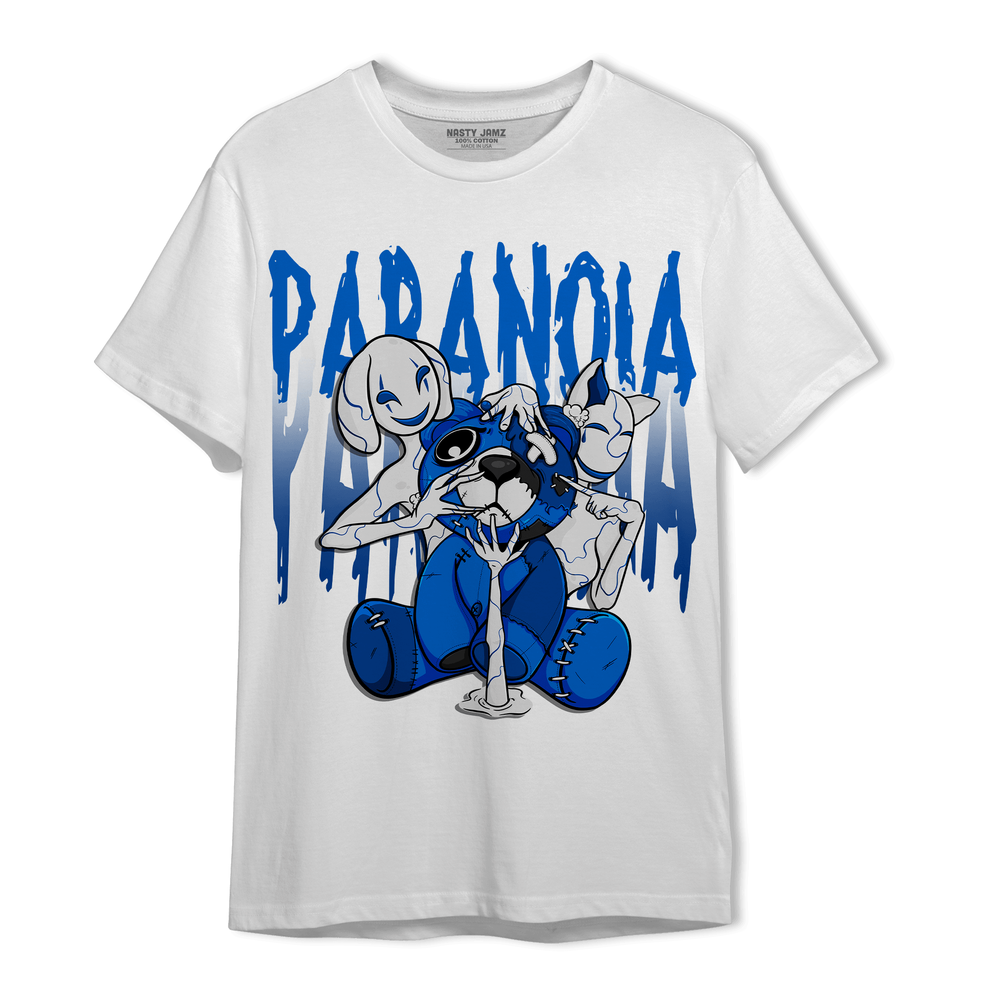 Royal Reimagined 1s T Shirt Match Paranoia BER - NastyJamz