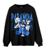 University Blue Toe 1s Sweatshirt Match Paranoia BER - NastyJamz