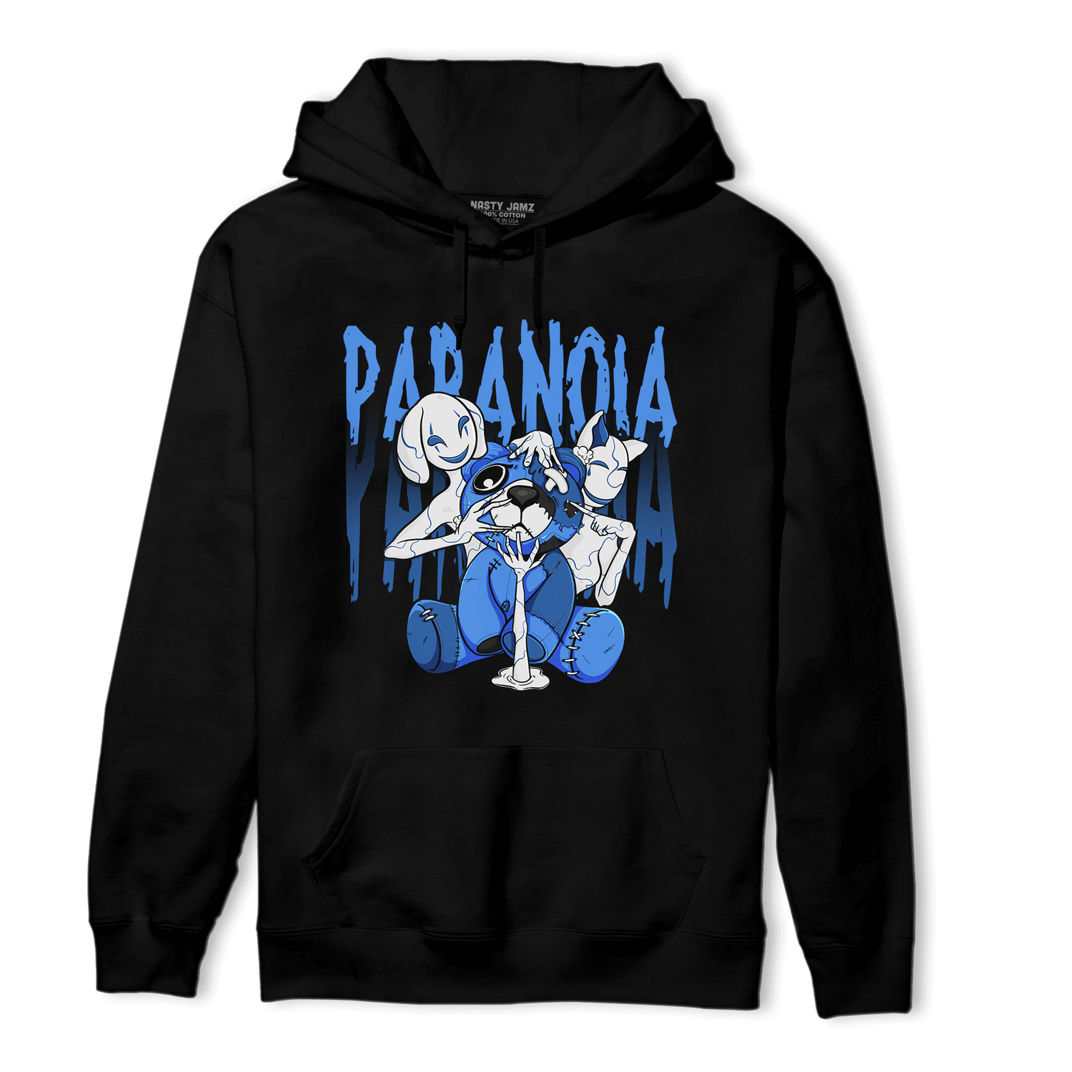 University Blue Toe 1s Hoodie Match Paranoia BER - NastyJamz