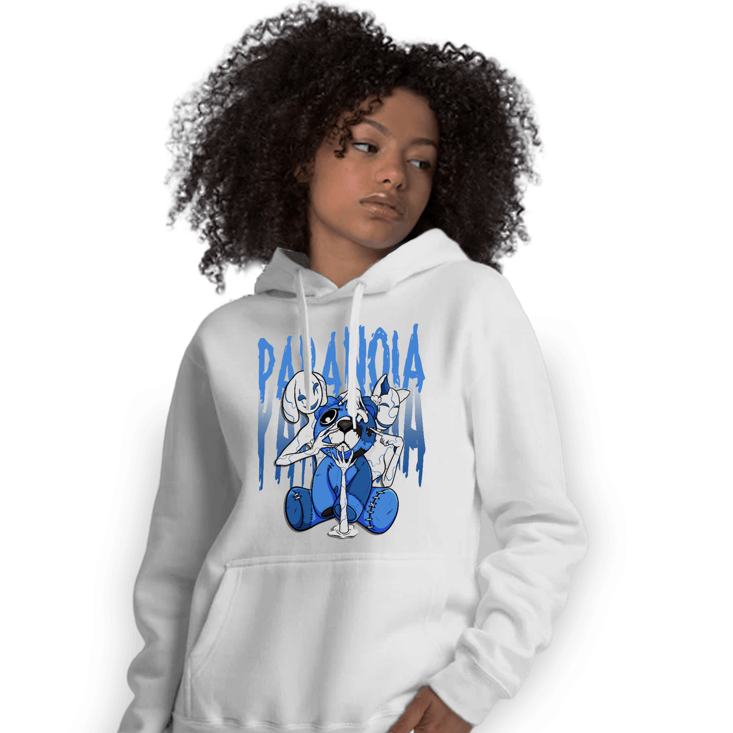 University Blue Toe 1s Hoodie Match Paranoia BER - NastyJamz