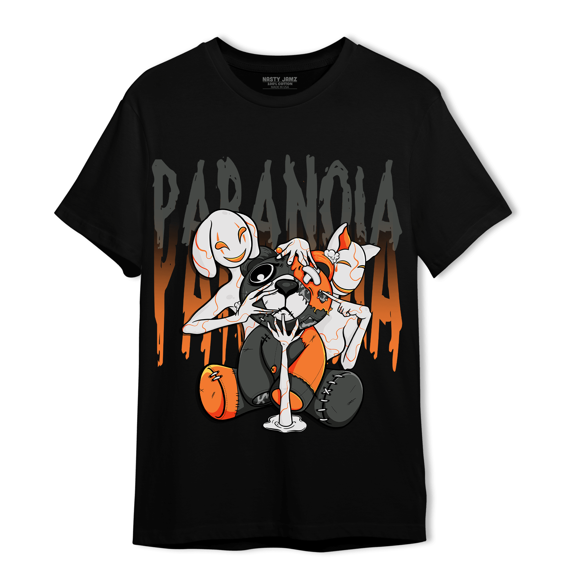 Fear Pack 3s T Shirt Match Paranoia BER - NastyJamz