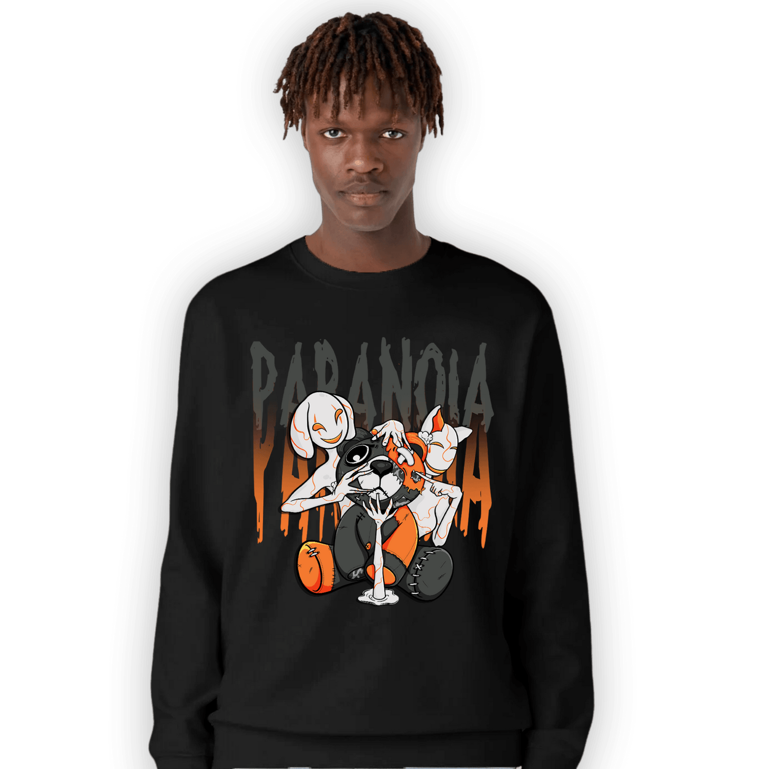 Fear Pack 3s Sweatshirt Match Paranoia BER - NastyJamz