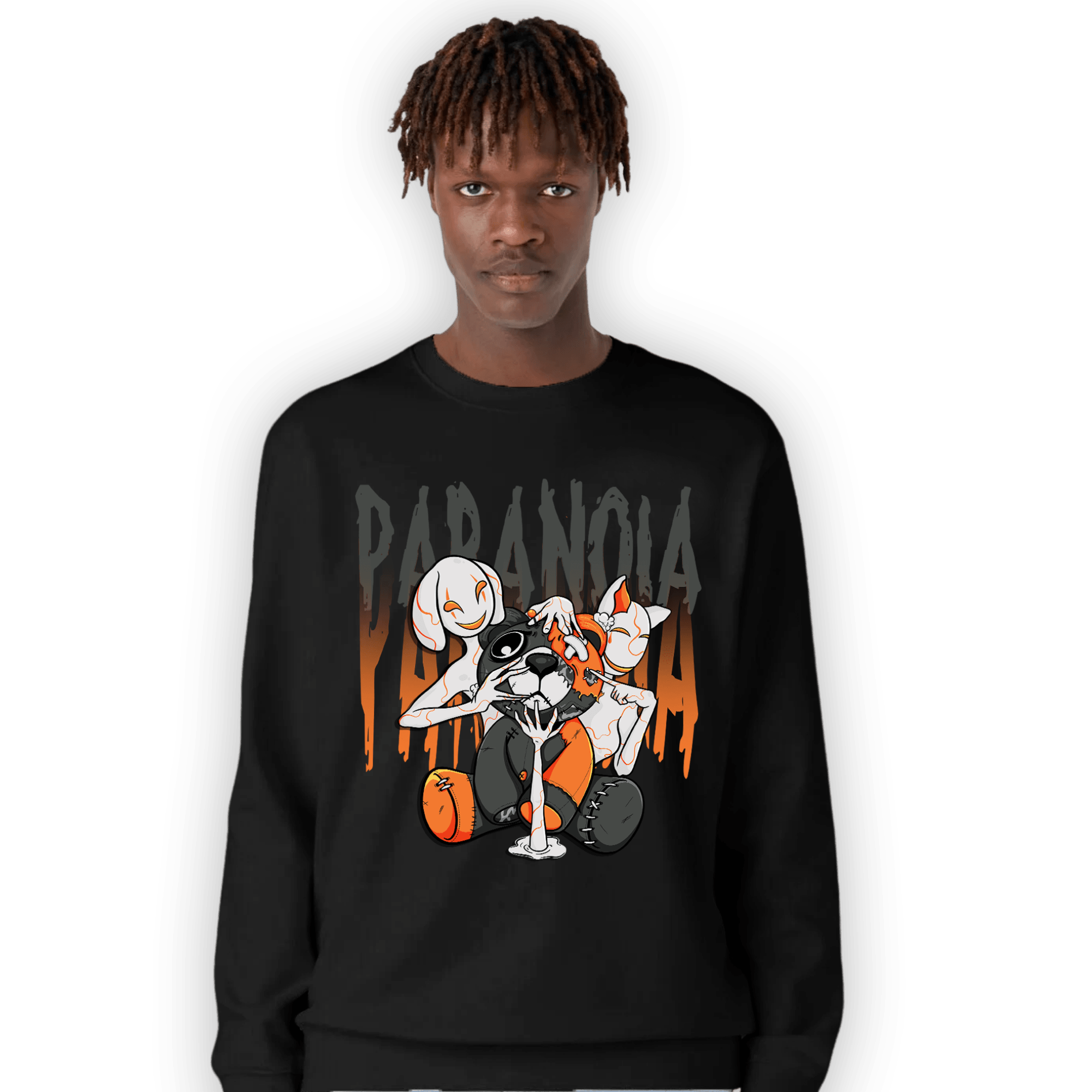 Fear Pack 3s Sweatshirt Match Paranoia BER - NastyJamz